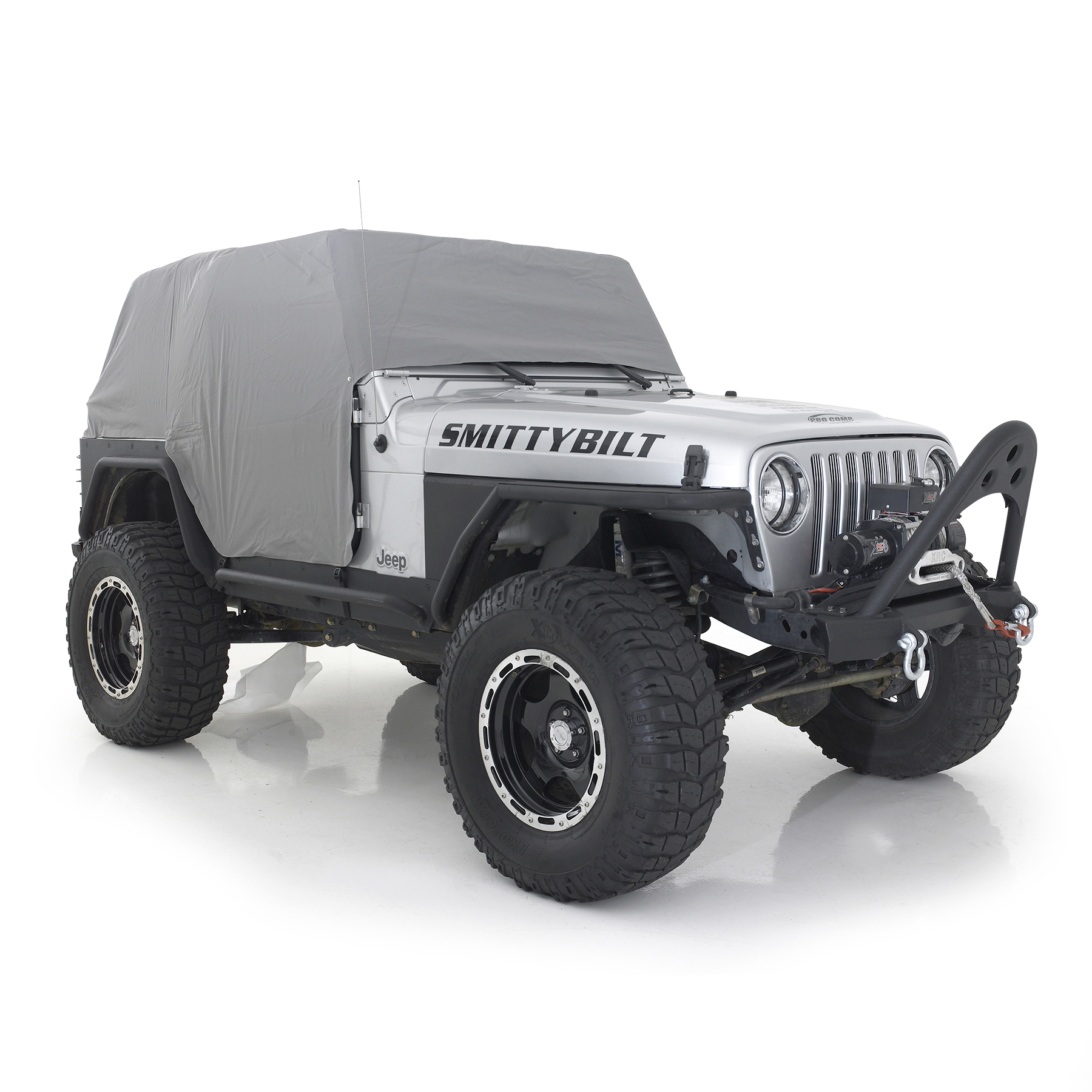 Cab Cover w/ Door Flaps – Gray (92-06 YJ/TJ)