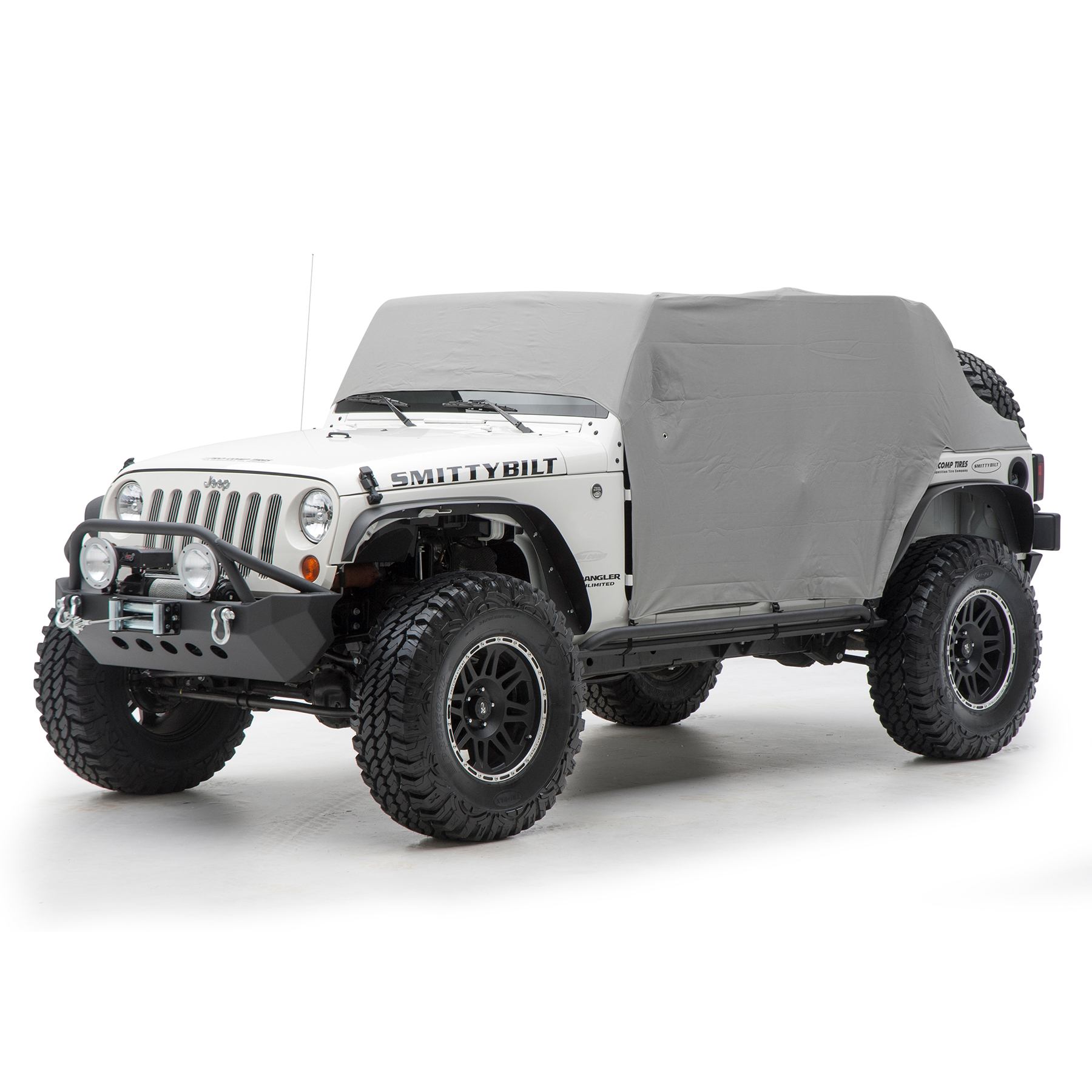 Cab Cover w/ Door Flaps – Gray (07-18 JKU)