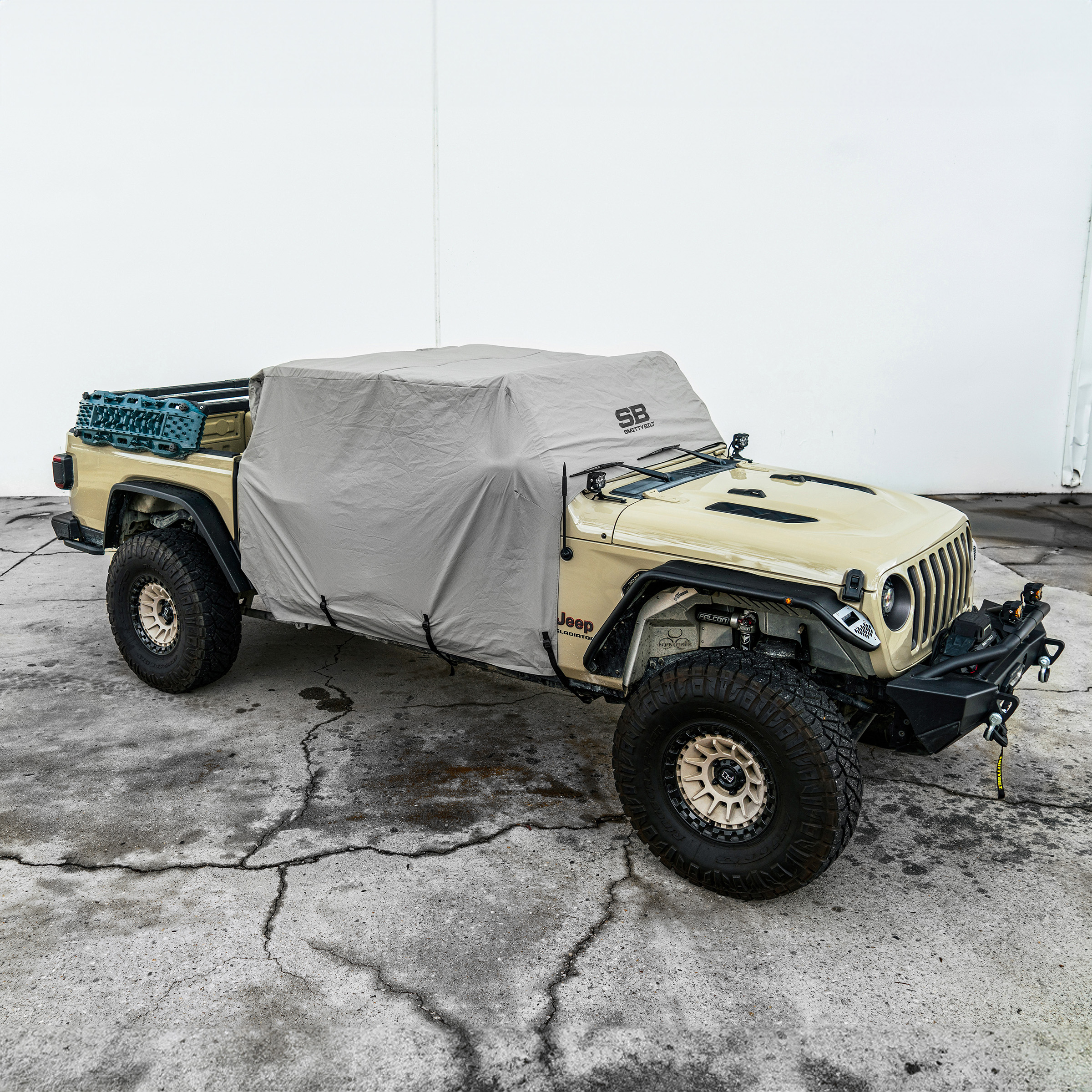 Cab Cover w/ Door Flaps – Gray (20+ JT)