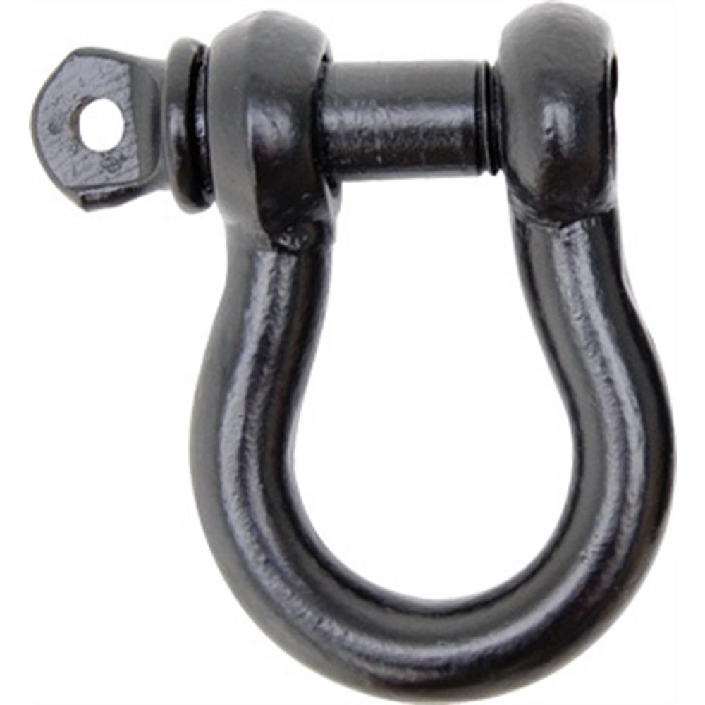 D-Ring – 1/2″ – 2 Ton Rating – Black
