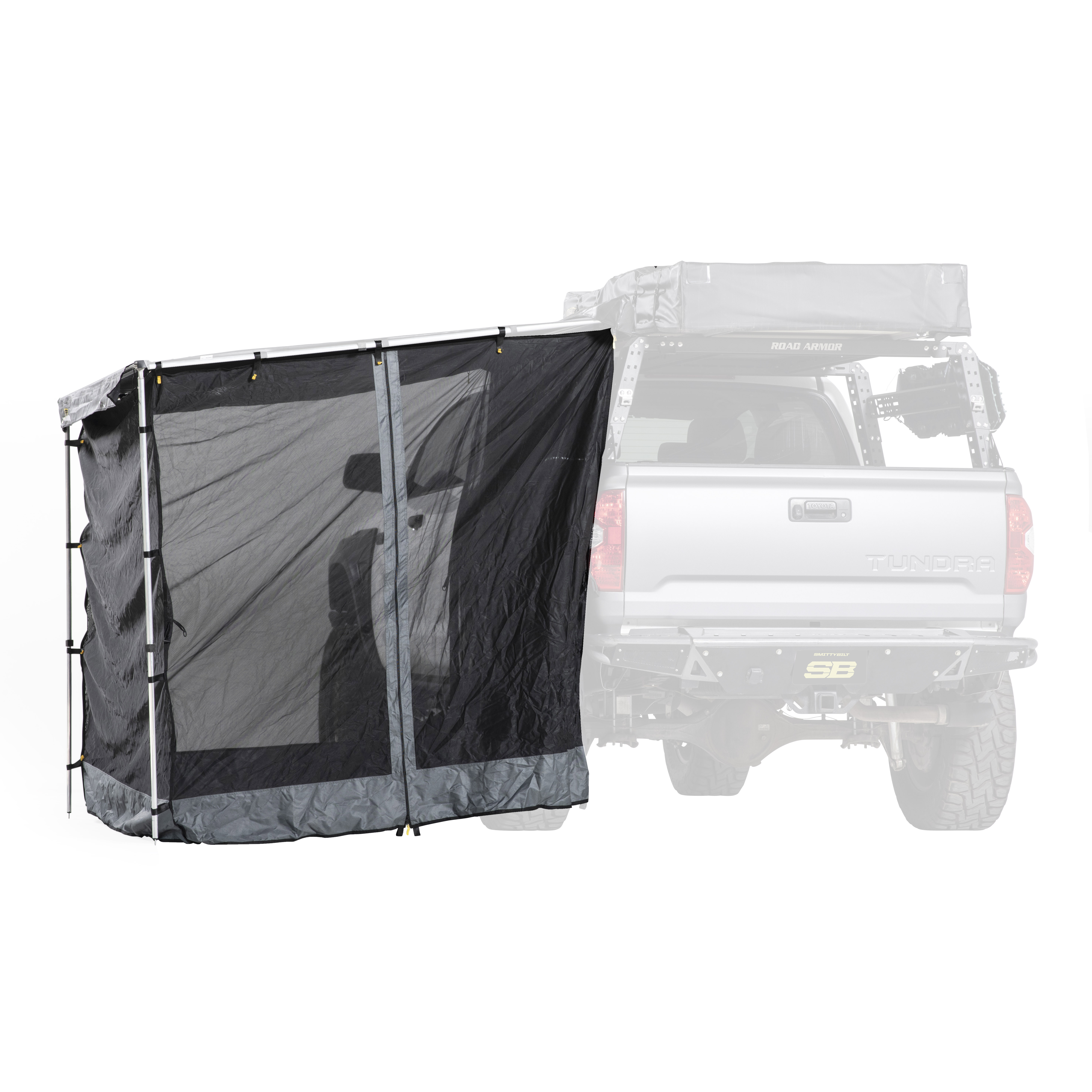 GEN2 8′ Awning Mesh Room (Gray)