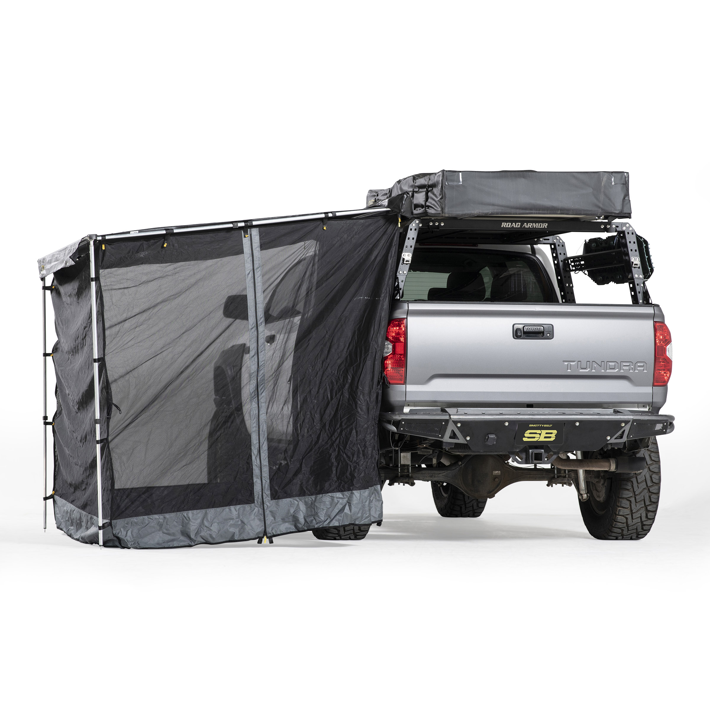 GEN2 8′ Awning Mesh Room (Gray) view 2