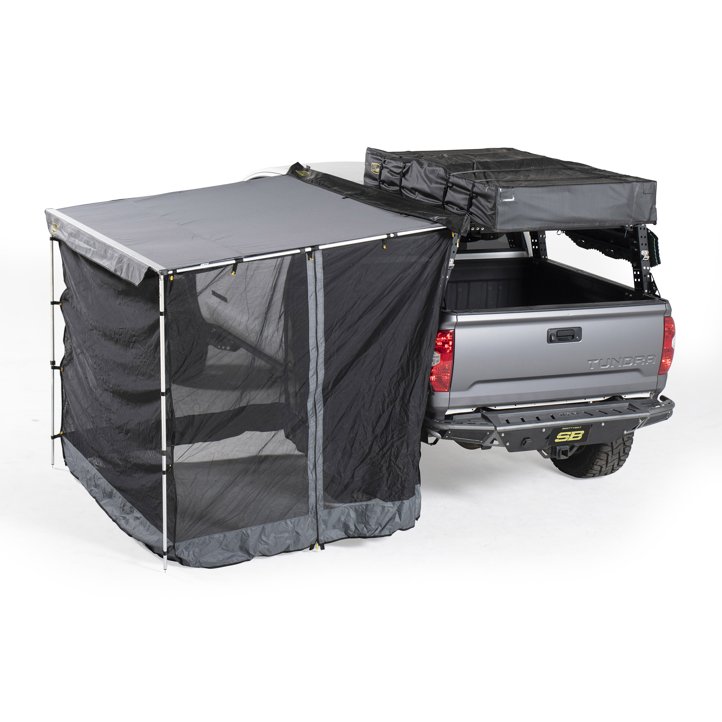 GEN2 8′ Awning Mesh Room (Gray) view 3