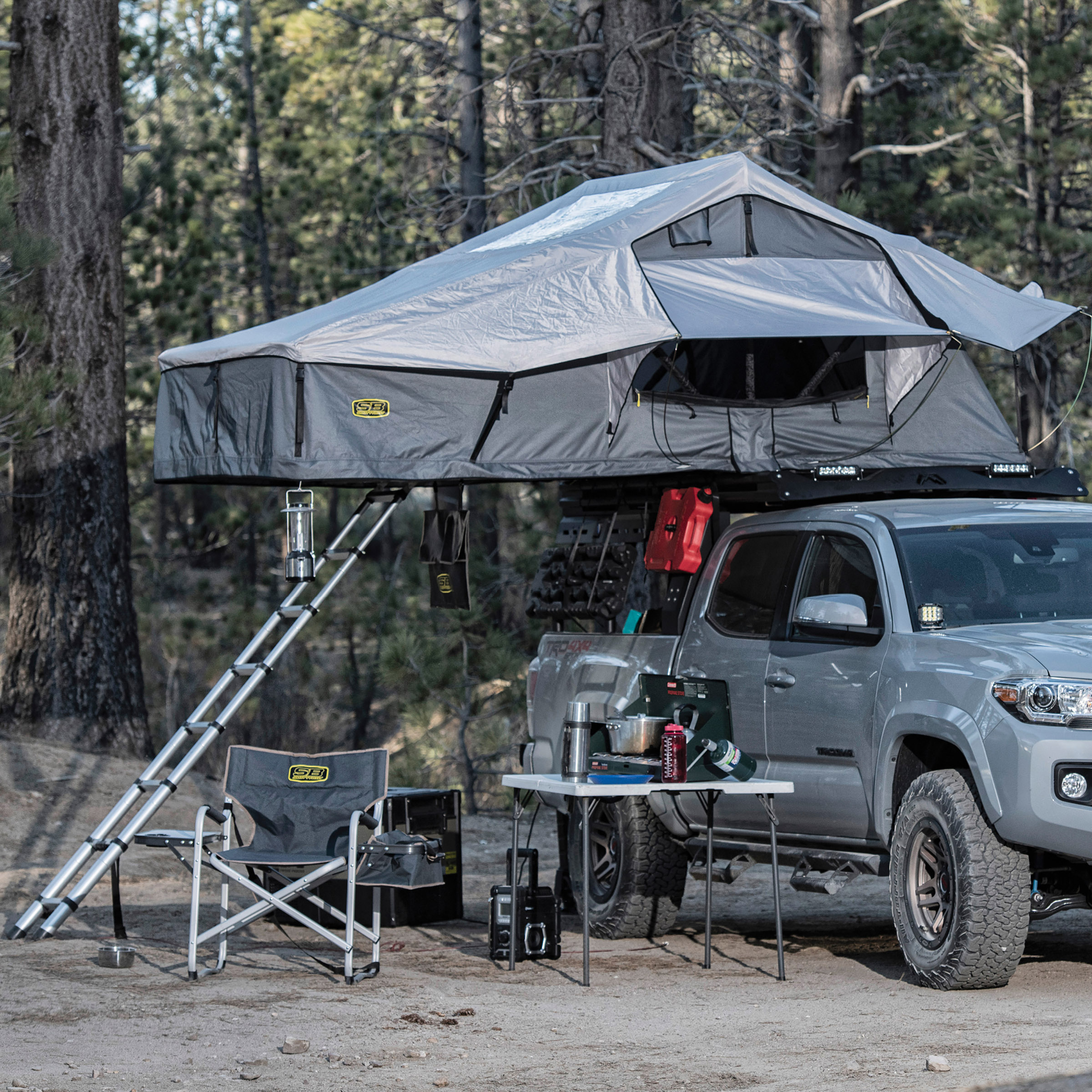 Gen2 Overlander XL Tent – Gray view 1