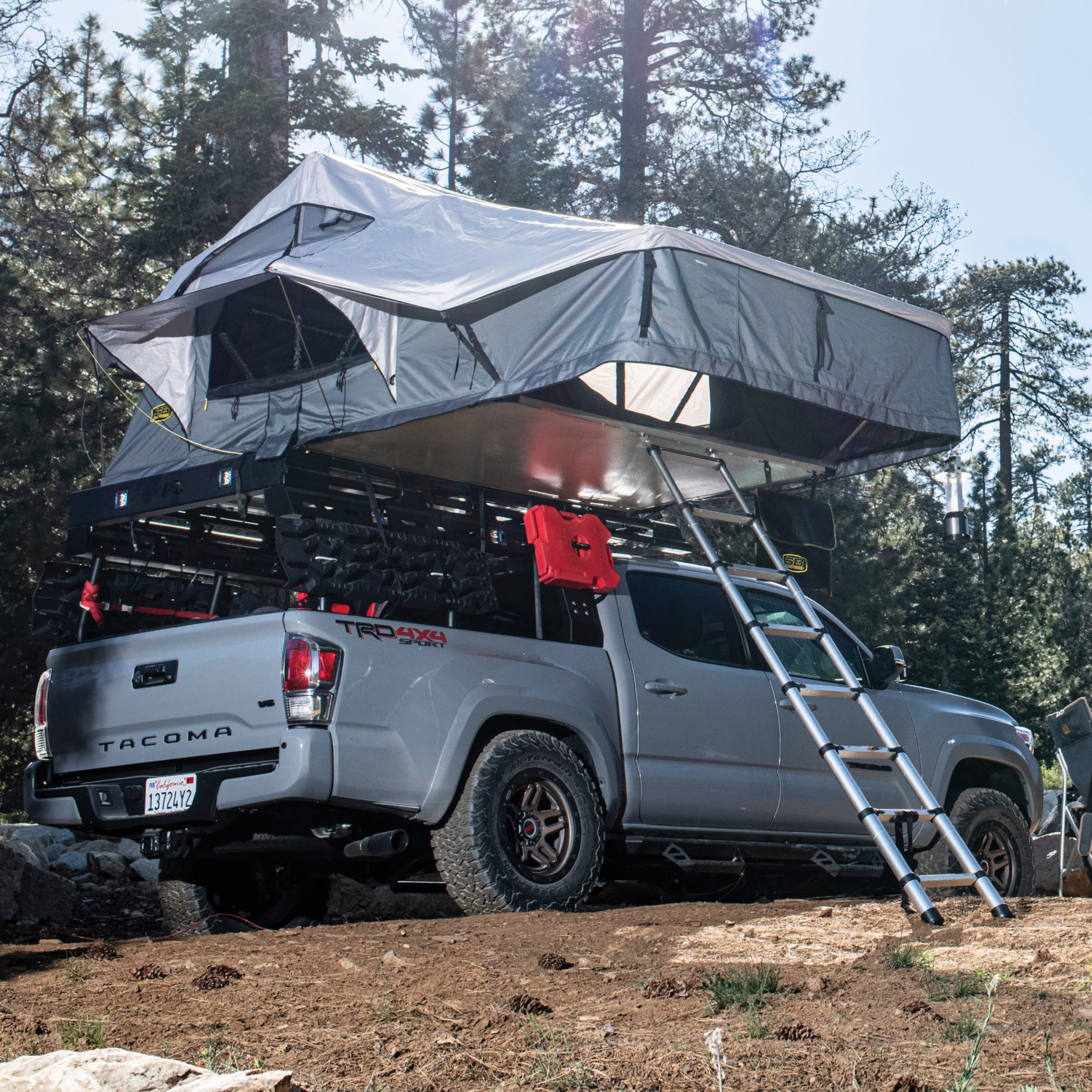 Gen2 Overlander XL Tent – Gray view 2
