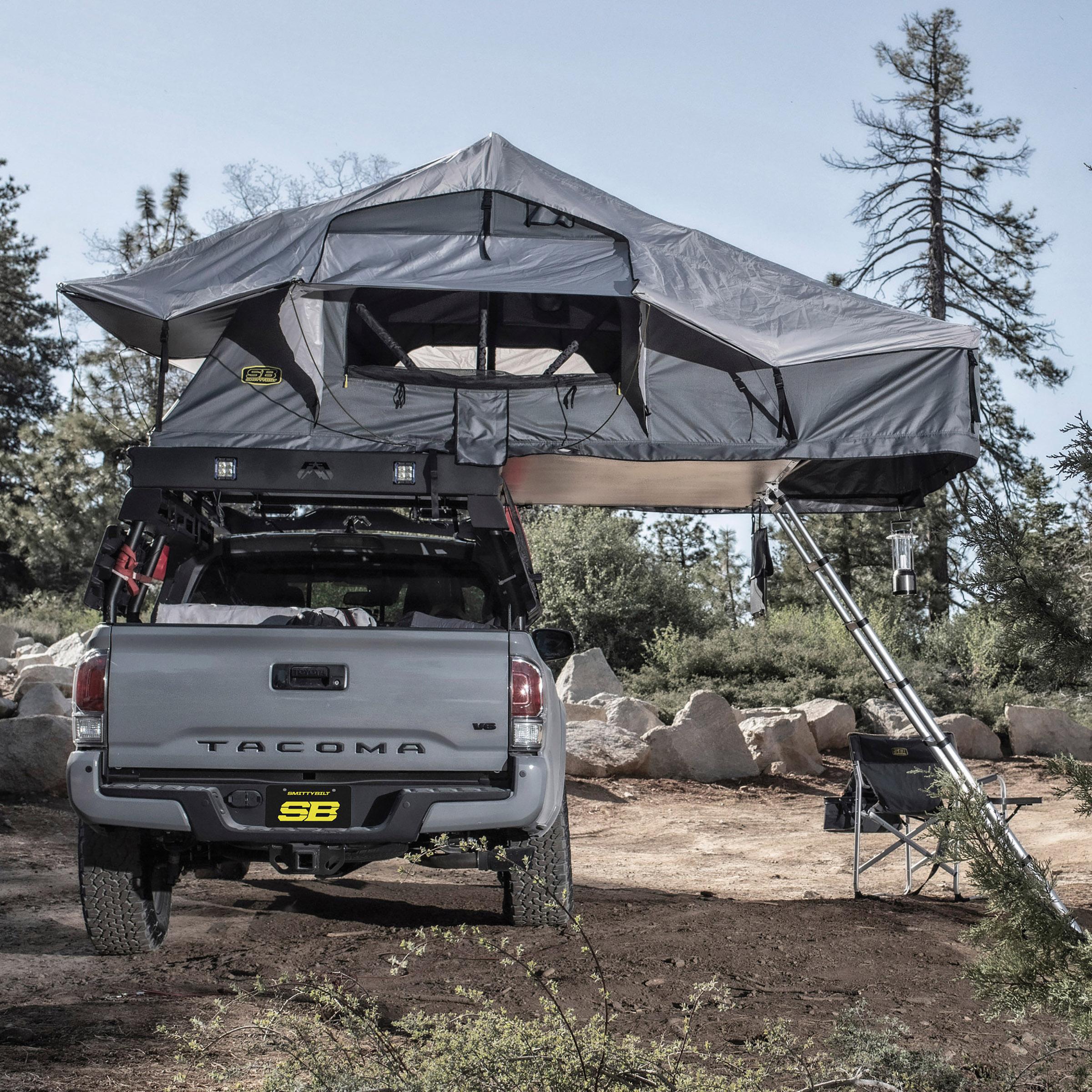 Gen2 Overlander XL Tent – Gray view 4