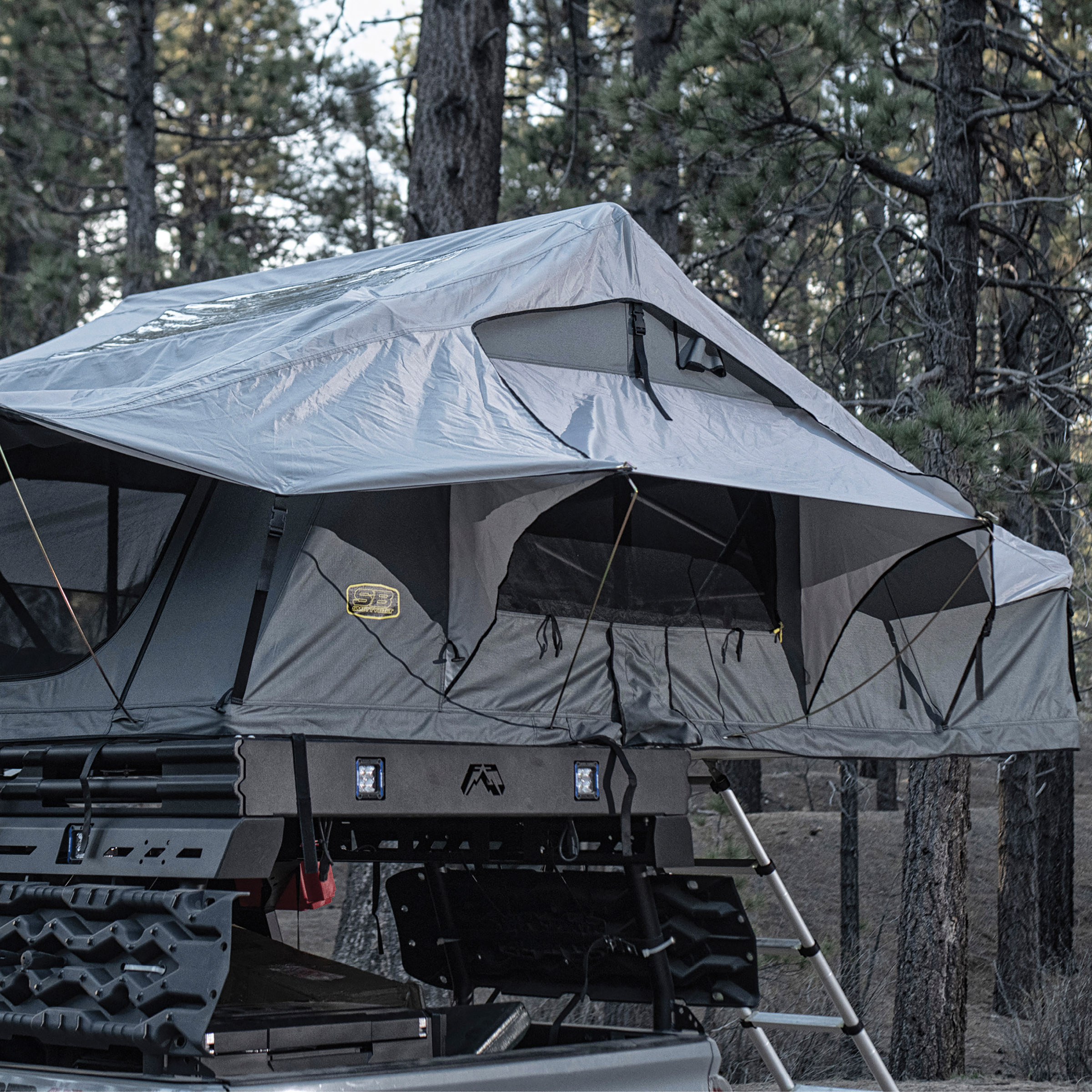 Gen2 Overlander XL Tent – Gray view 6