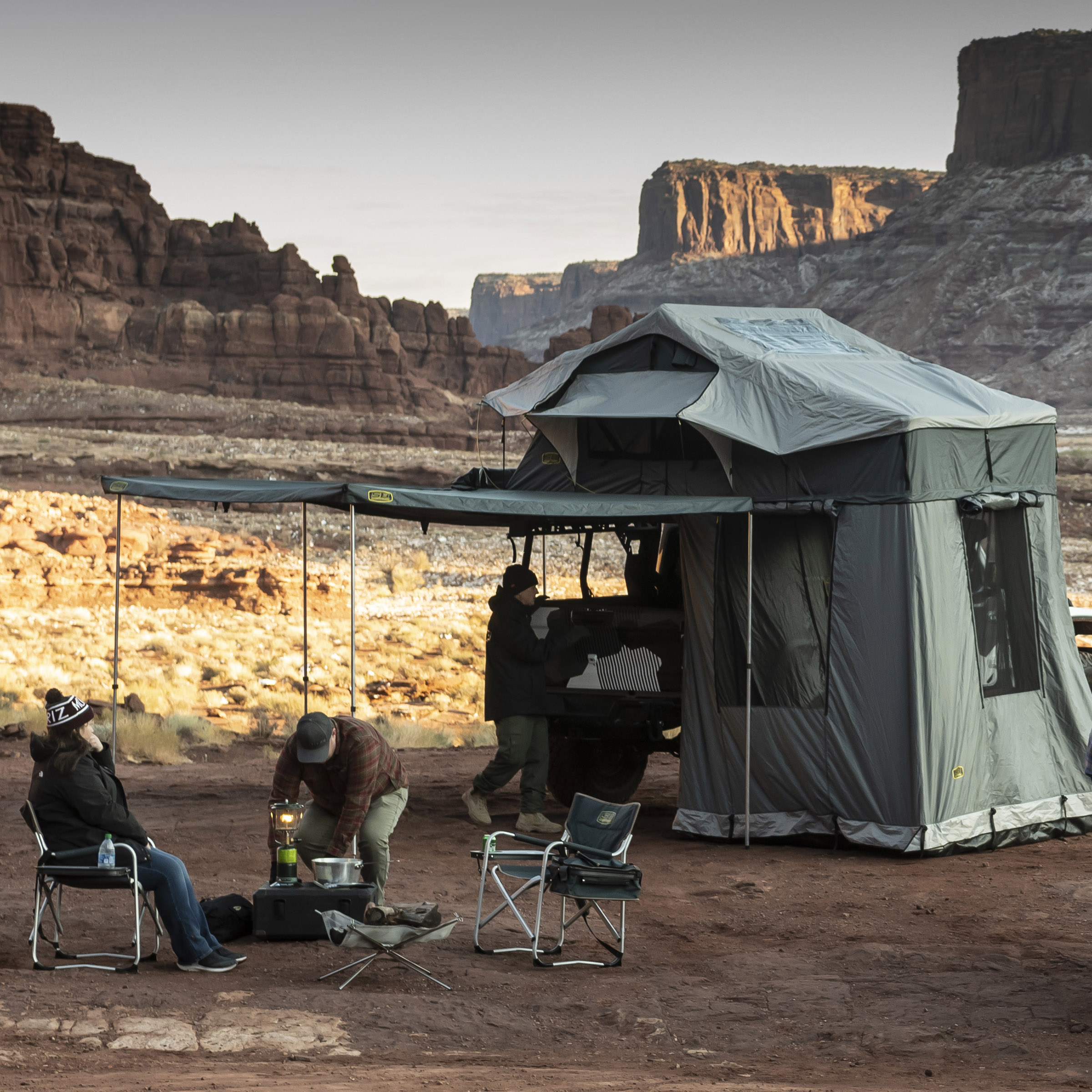Gen2 XL Tent Annex – Gray view 15