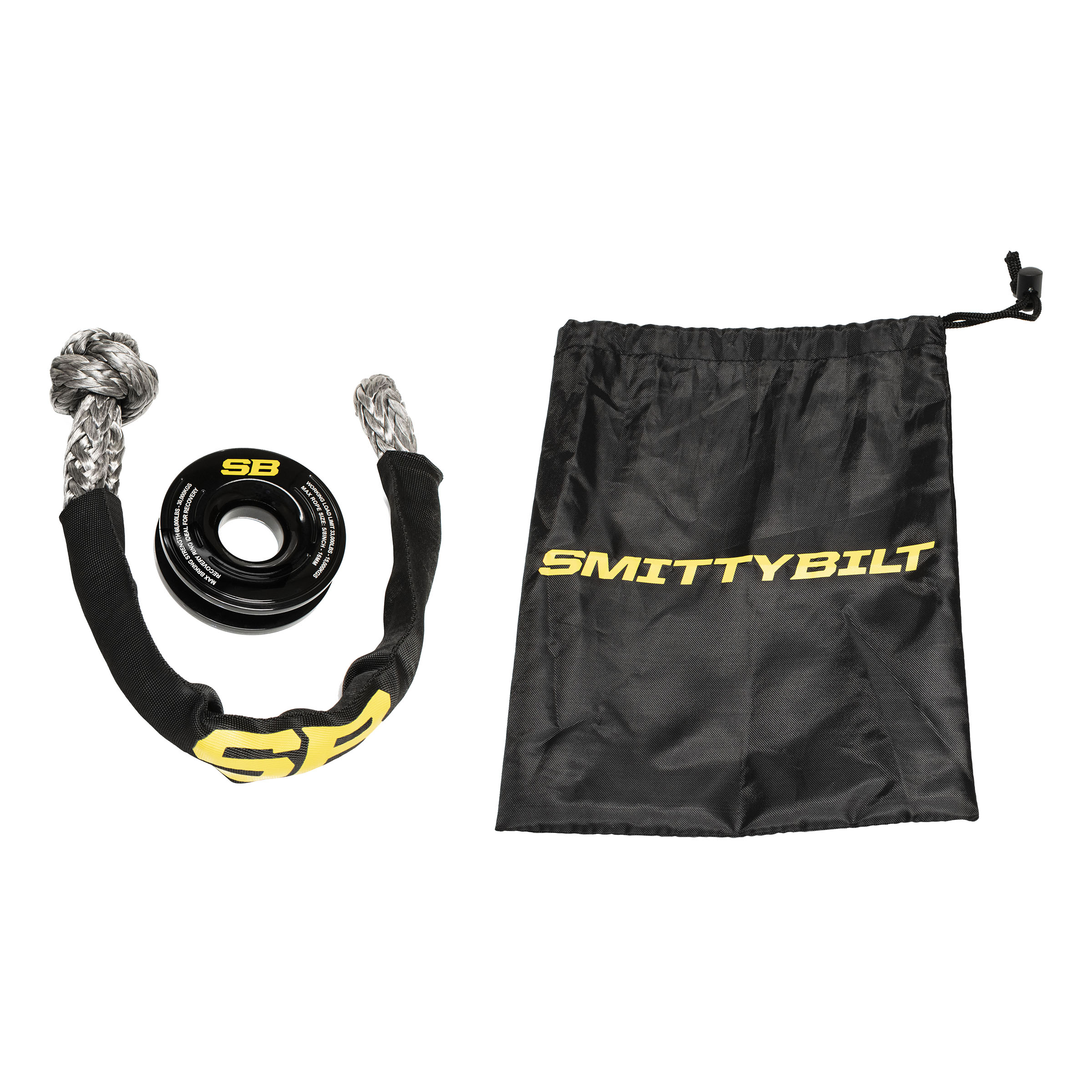 Soft Shackle w/ Recovery Ring – 33K Rating
