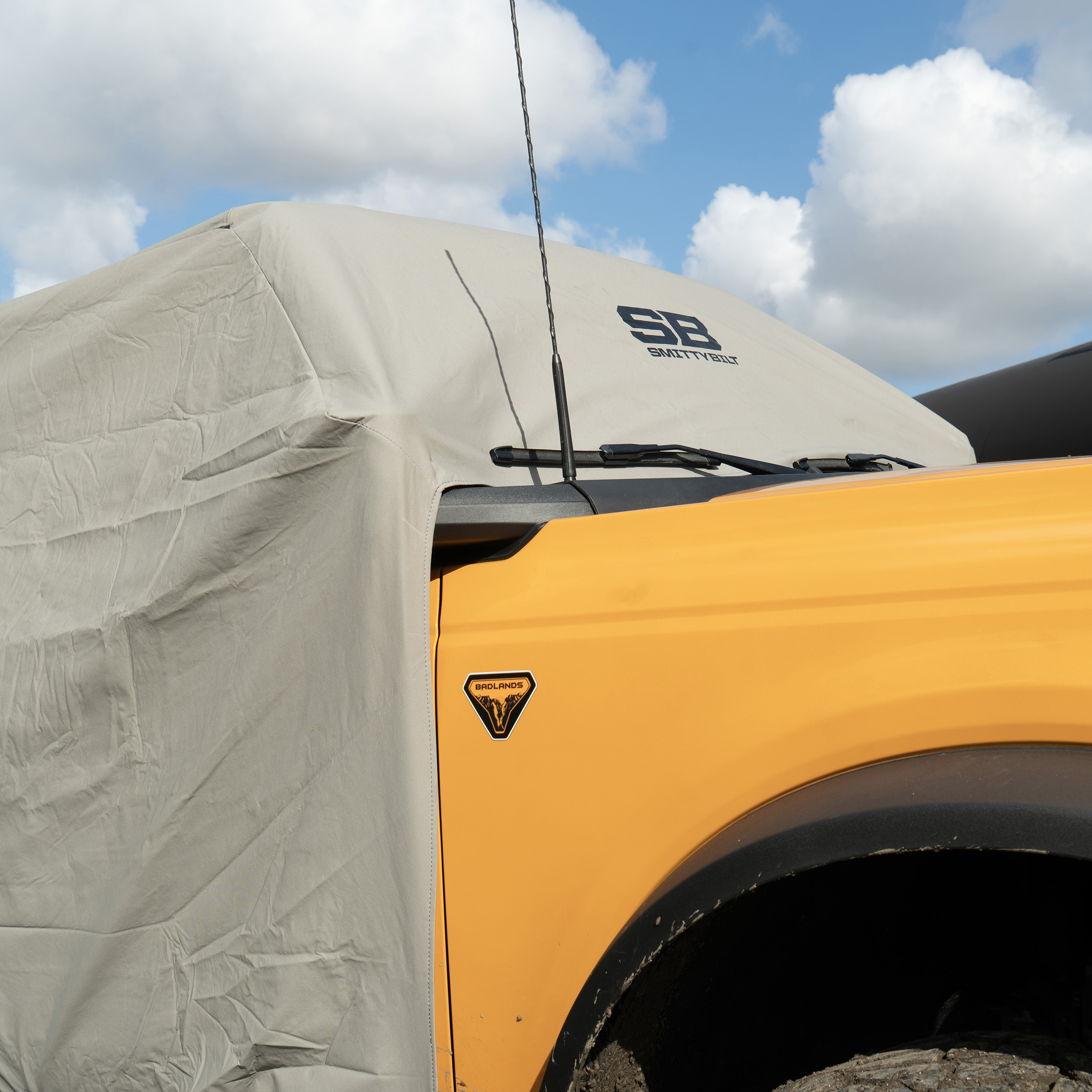 Cab Cover w/ Door Flaps – Gray (21+ Bronco 2-Door) view 4