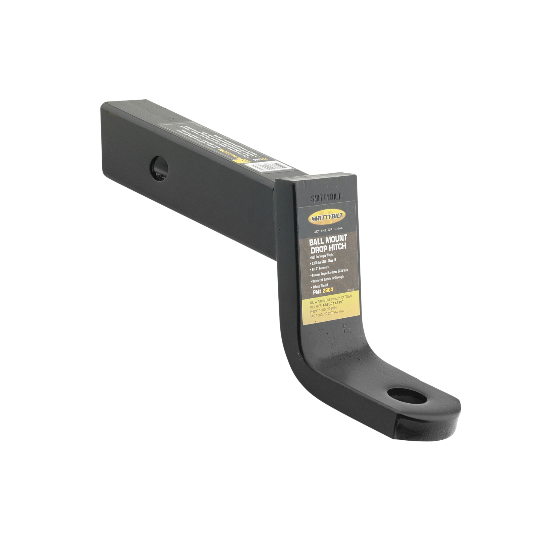 4″ Drop Hitch – Steel