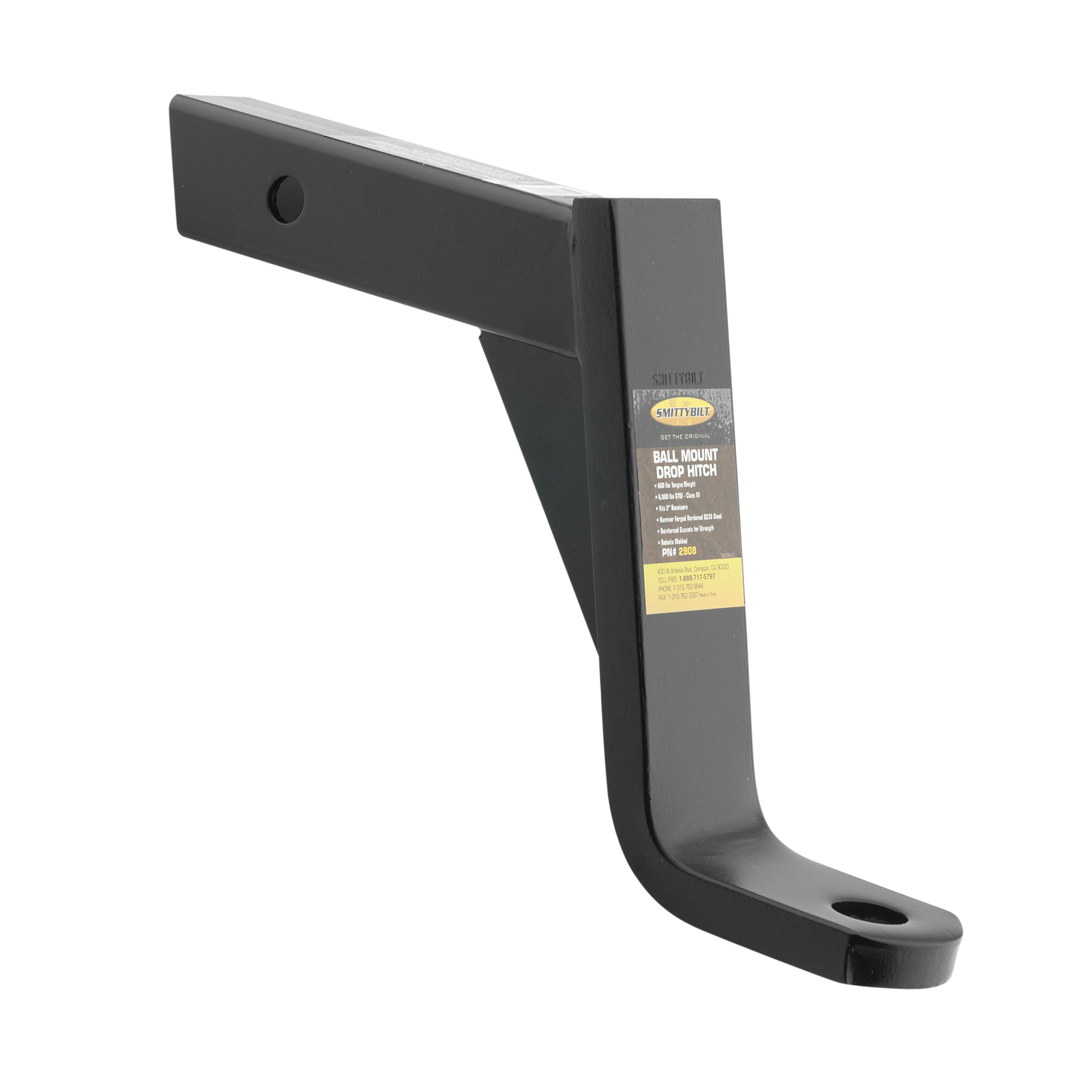 8″ Drop Hitch – Steel