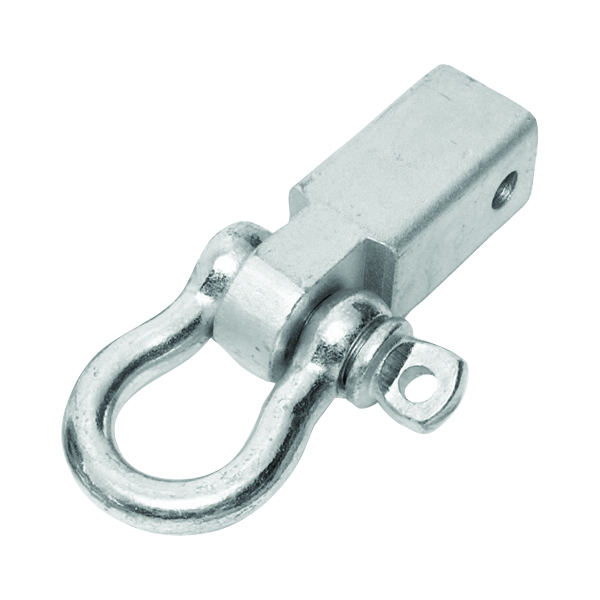 Receiver Hitch D-Ring – 3/4″ 4.75 Ton Rating – Fits 2″ Receiver – Zinc