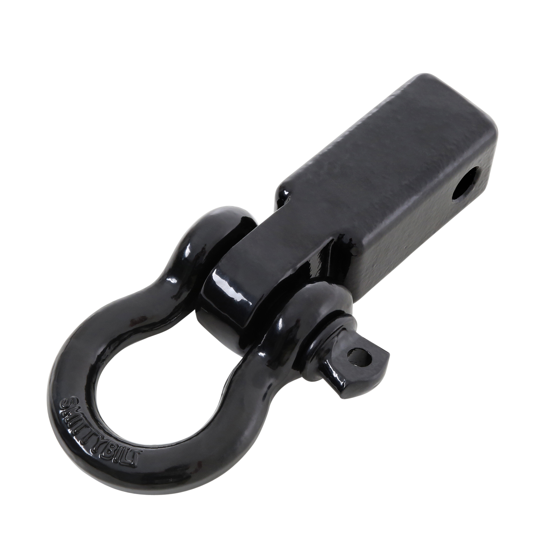 Receiver Hitch D-Ring – 3/4″ 4.75 Ton Rating – Fits 2″ Receiver – Black