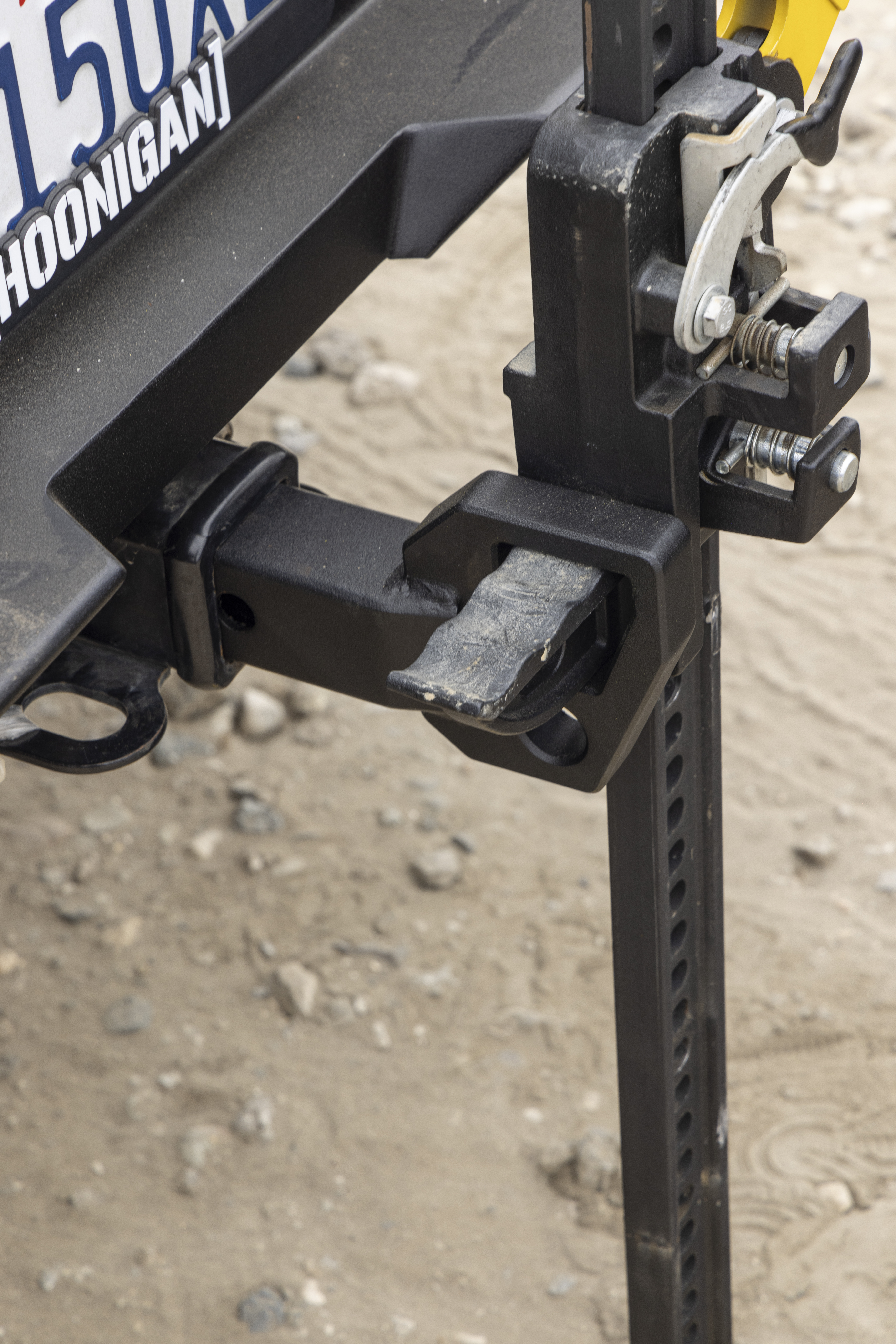 Hitch Recovery Hub – Fits 2″ Receiver – Black view 4