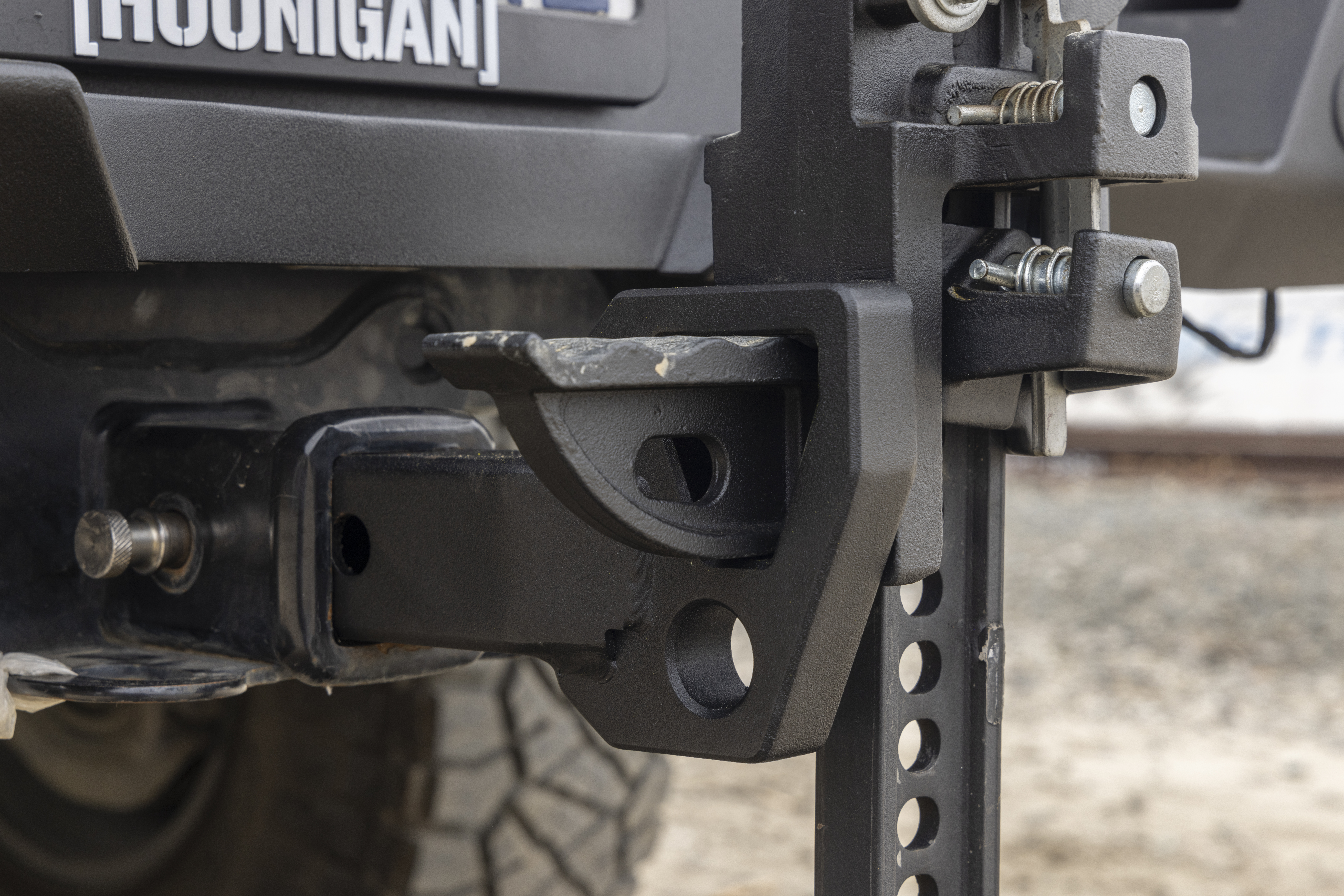 Hitch Recovery Hub – Fits 2″ Receiver – Black view 5