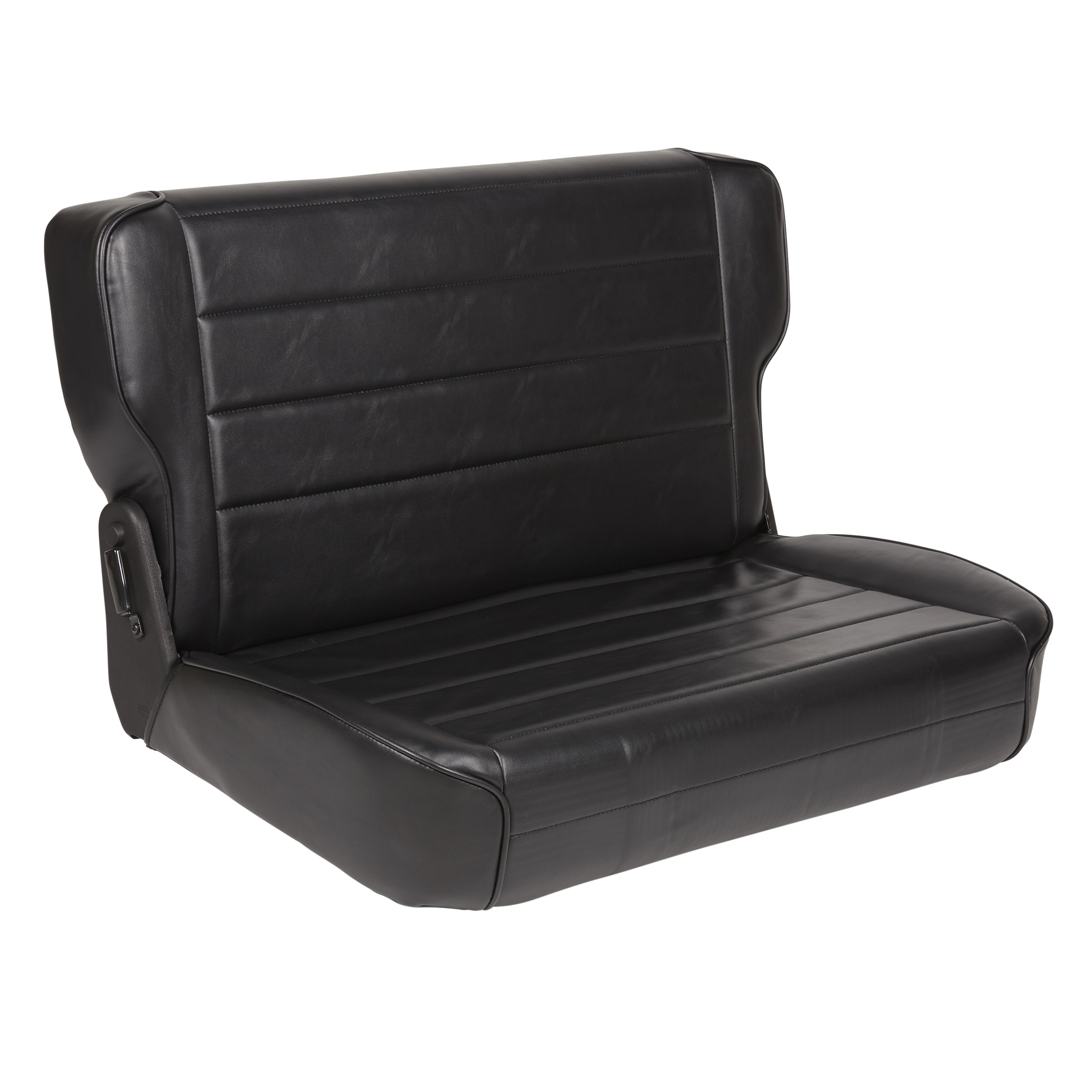 Seat – Rear – Fold & Tumble – Vinyl Black (76-95 Jeep CJ/YJ)