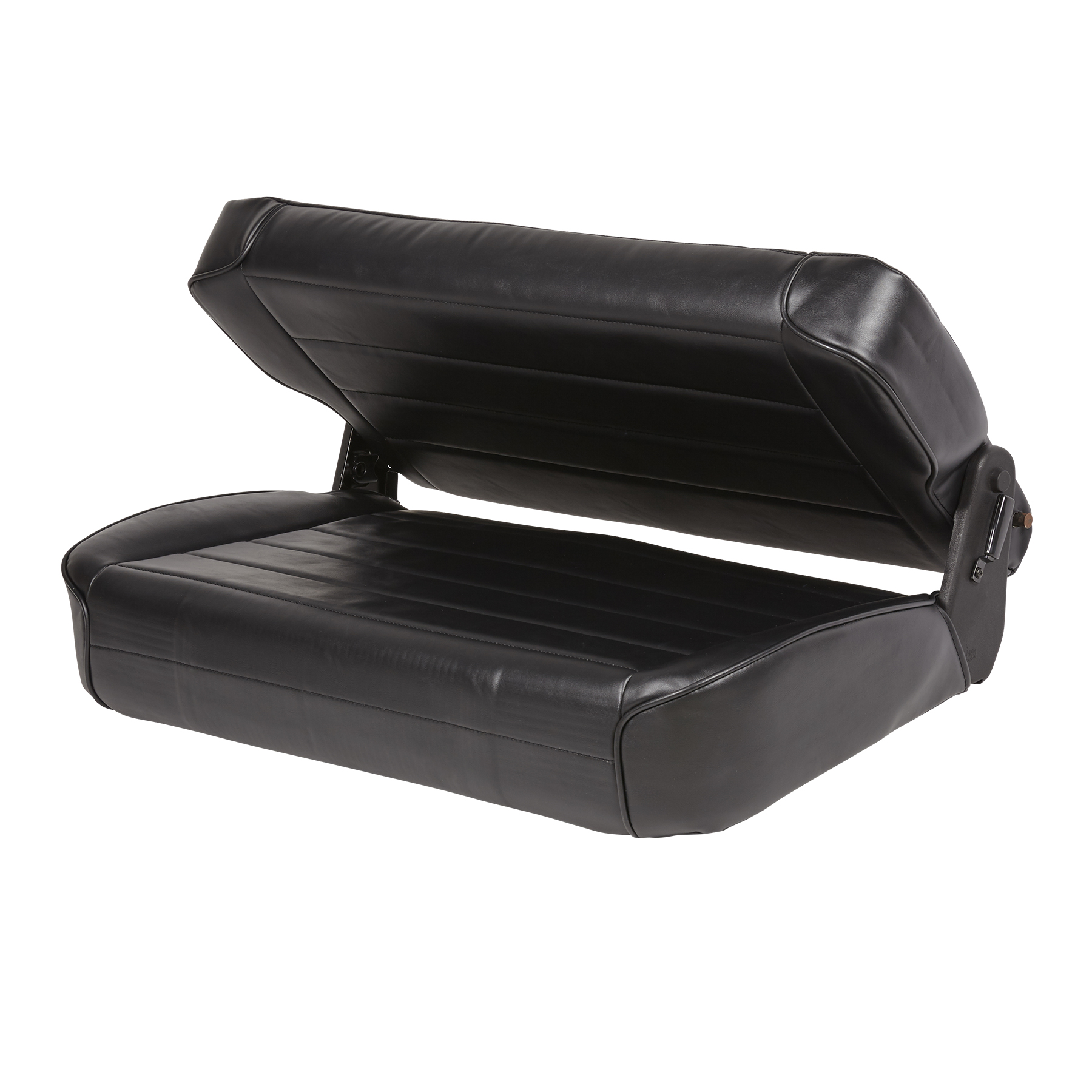 Seat – Rear – Fold & Tumble – Vinyl Black (76-95 Jeep CJ/YJ) view 4