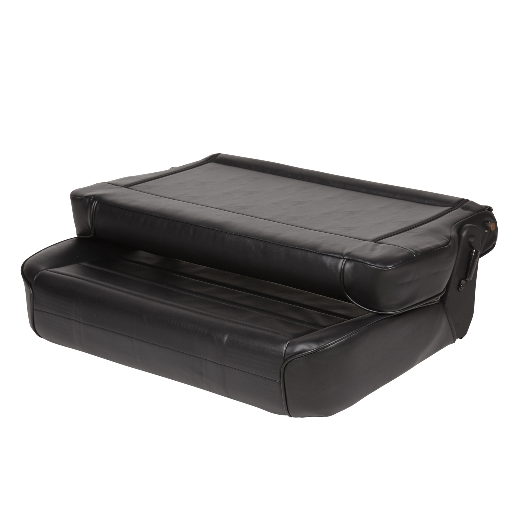Seat – Rear – Fold & Tumble – Vinyl Black (76-95 Jeep CJ/YJ) view 5