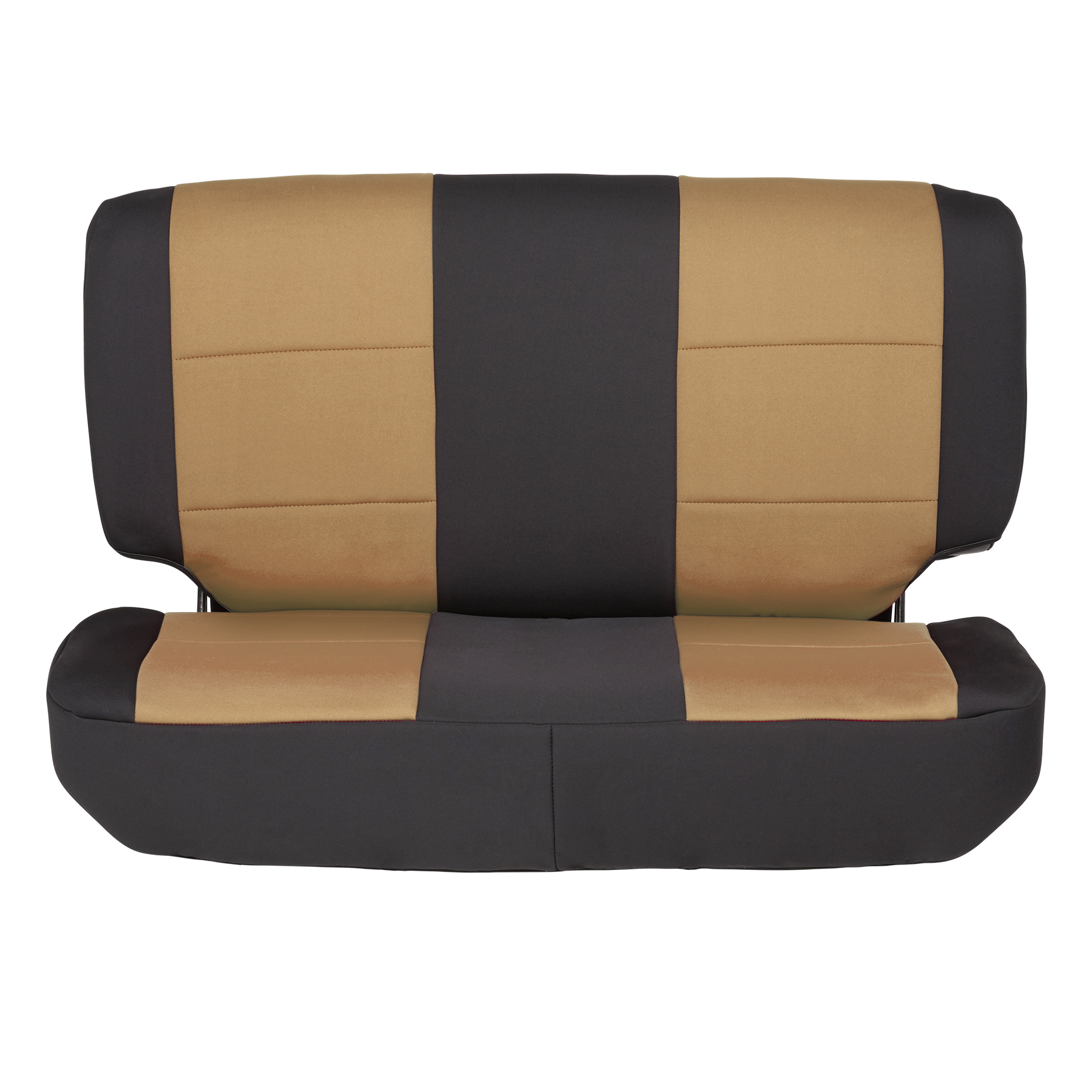 Neoprene Seat Cover Set Front/Rear – Tan (03-06 TJ) – view 3