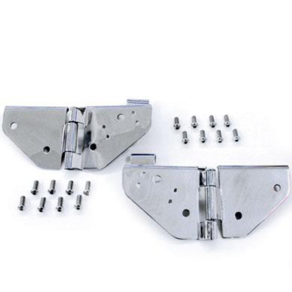 Windshield Hinge Kit – Stainless Steel (76-95 Jeep CJ / Wrangler YJ)