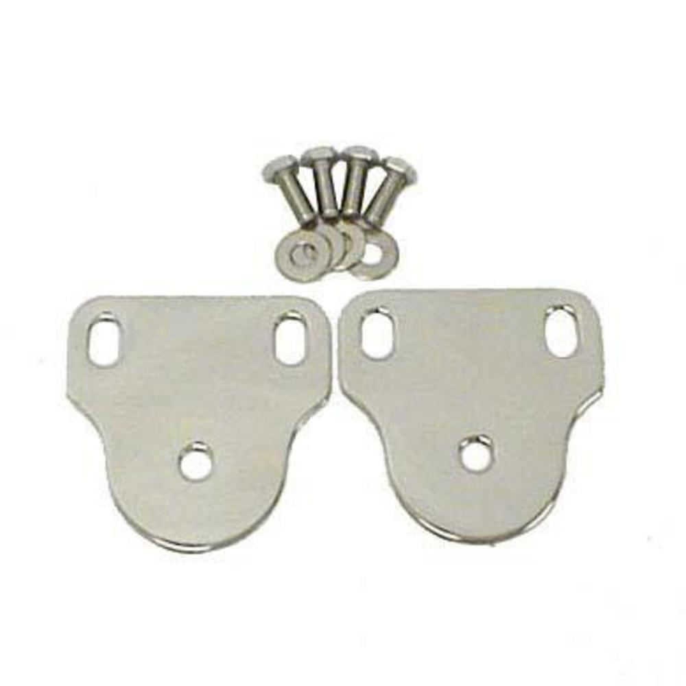Inside Windshield Brackets – Stainless Steel (76-95 Jeep CJ / Wrangler YJ)