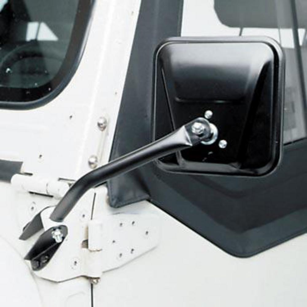Side Mirror Pair – Black (55-95 CJ/YJ)