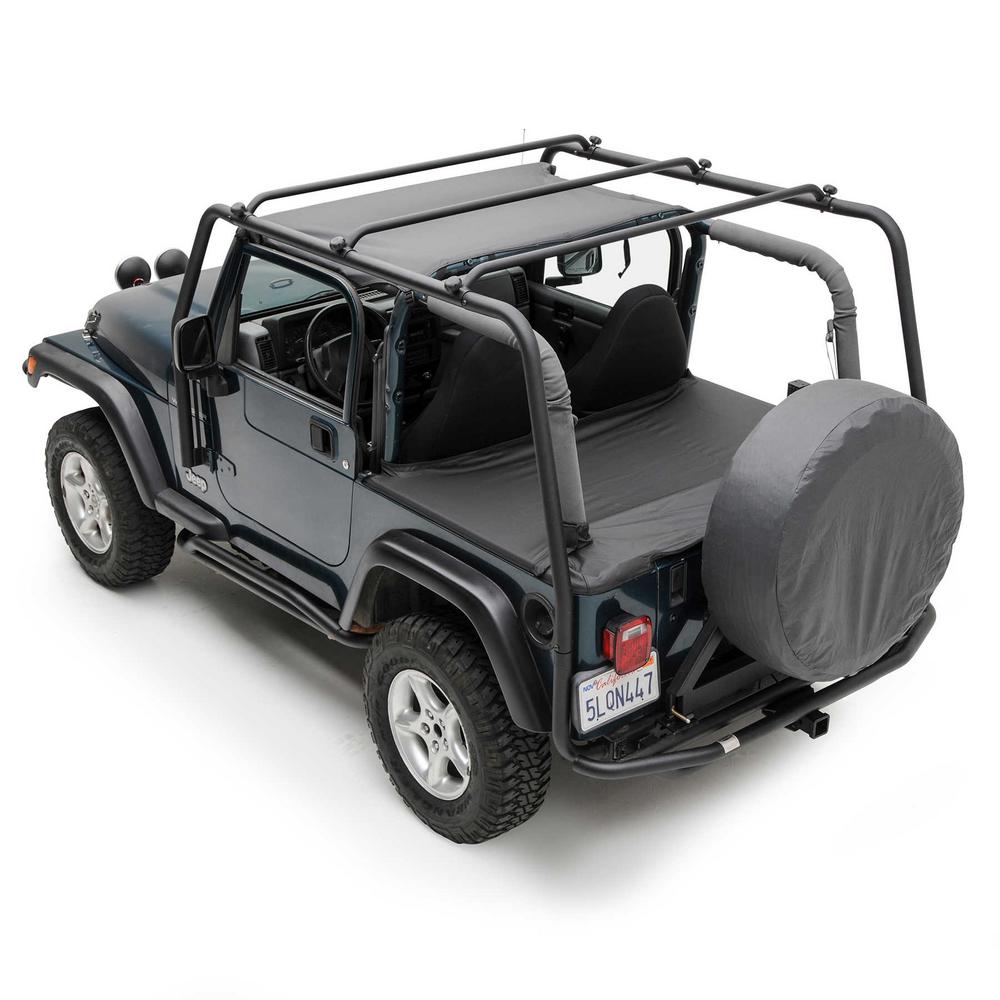 SRC Roof Rack – Textured Black (87-95 YJ)