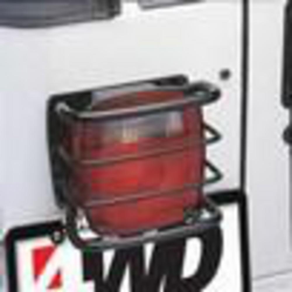 Euro Tail Light Guard Pair – Black (76-06 CJ/Wrangler)