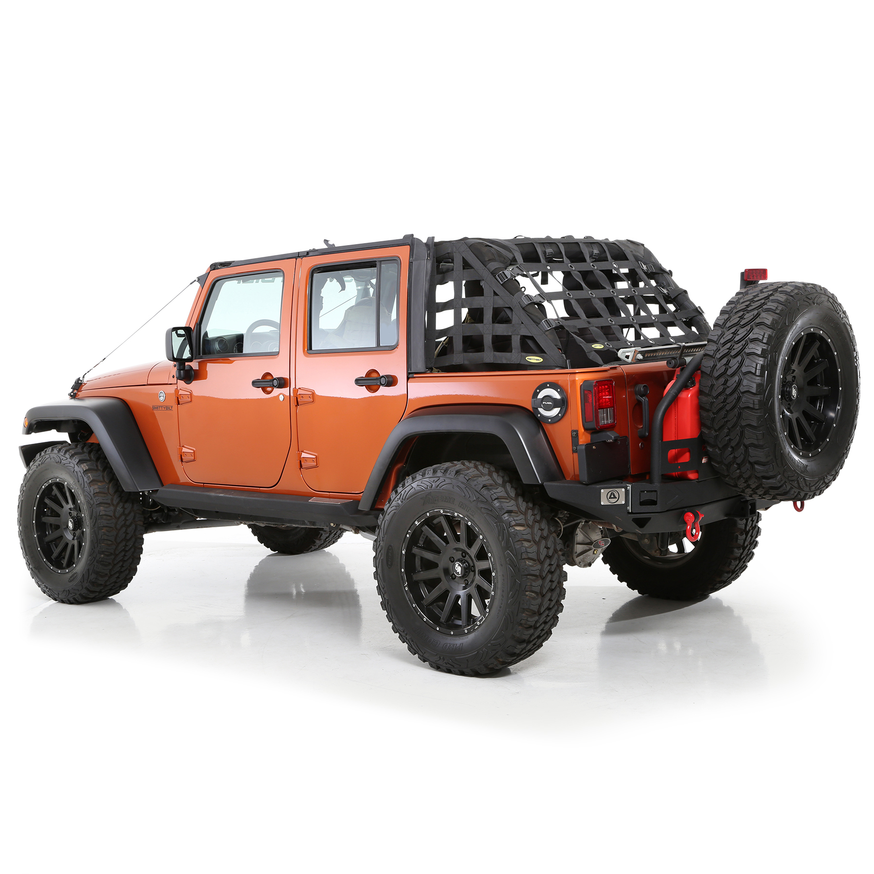 C-RES2 HD Cargo Restraint System – 2″ Black Diamond Web (07-18 JKU)
