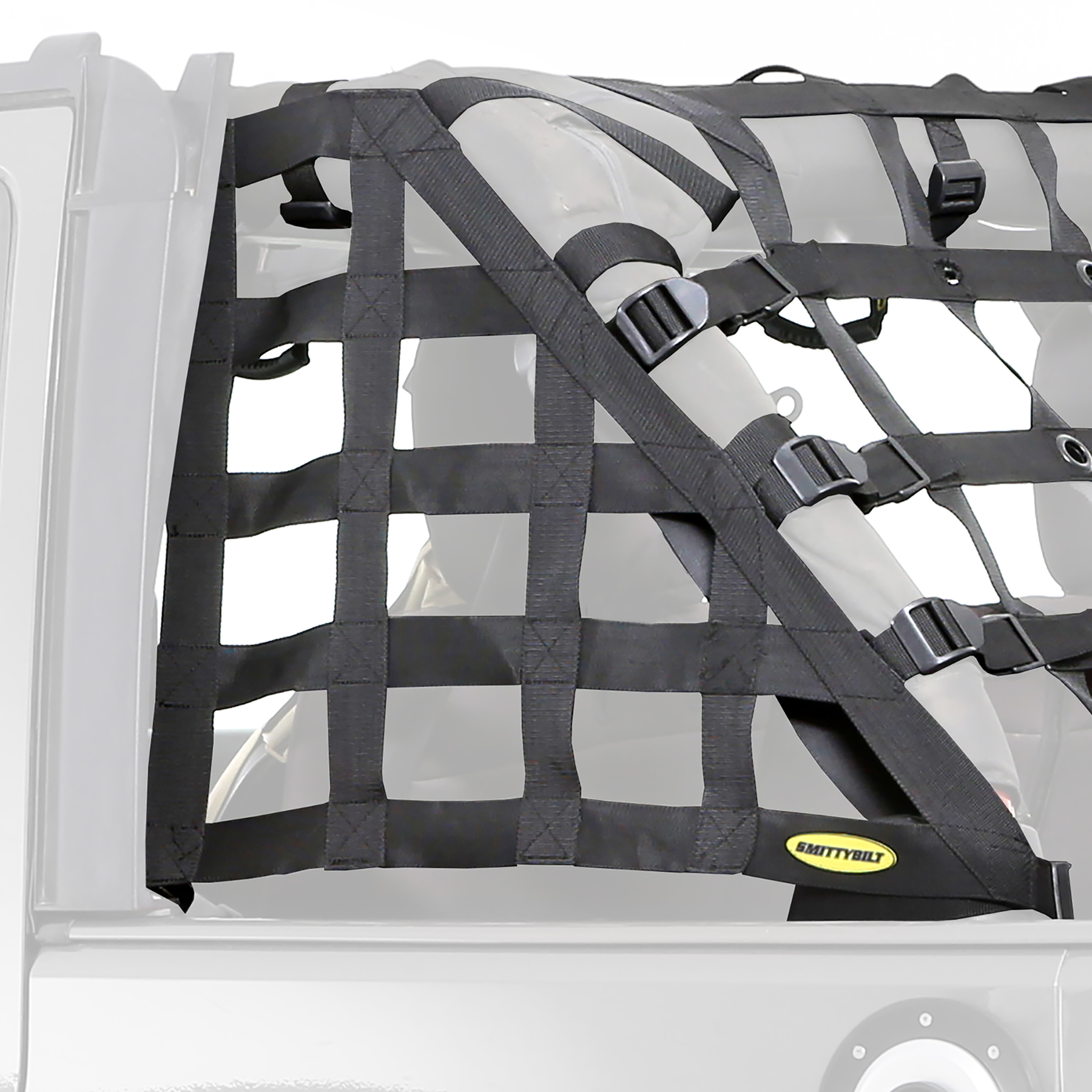 C-RES2 HD Cargo Restraint System – 2″ Black Diamond Web (97-06 TJ)
