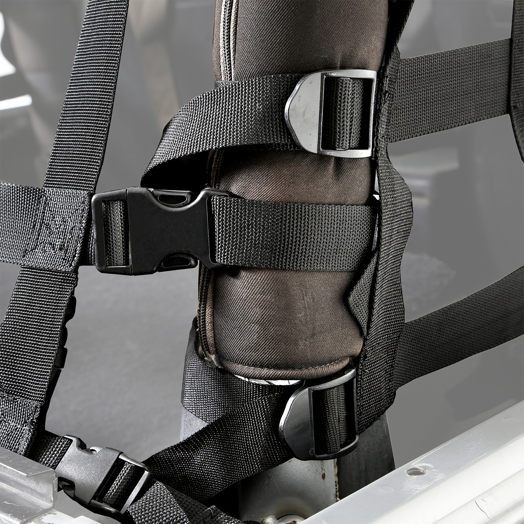 C-RES2 HD Cargo Restraint System – 2″ Black Diamond Web (97-06 TJ) view 4