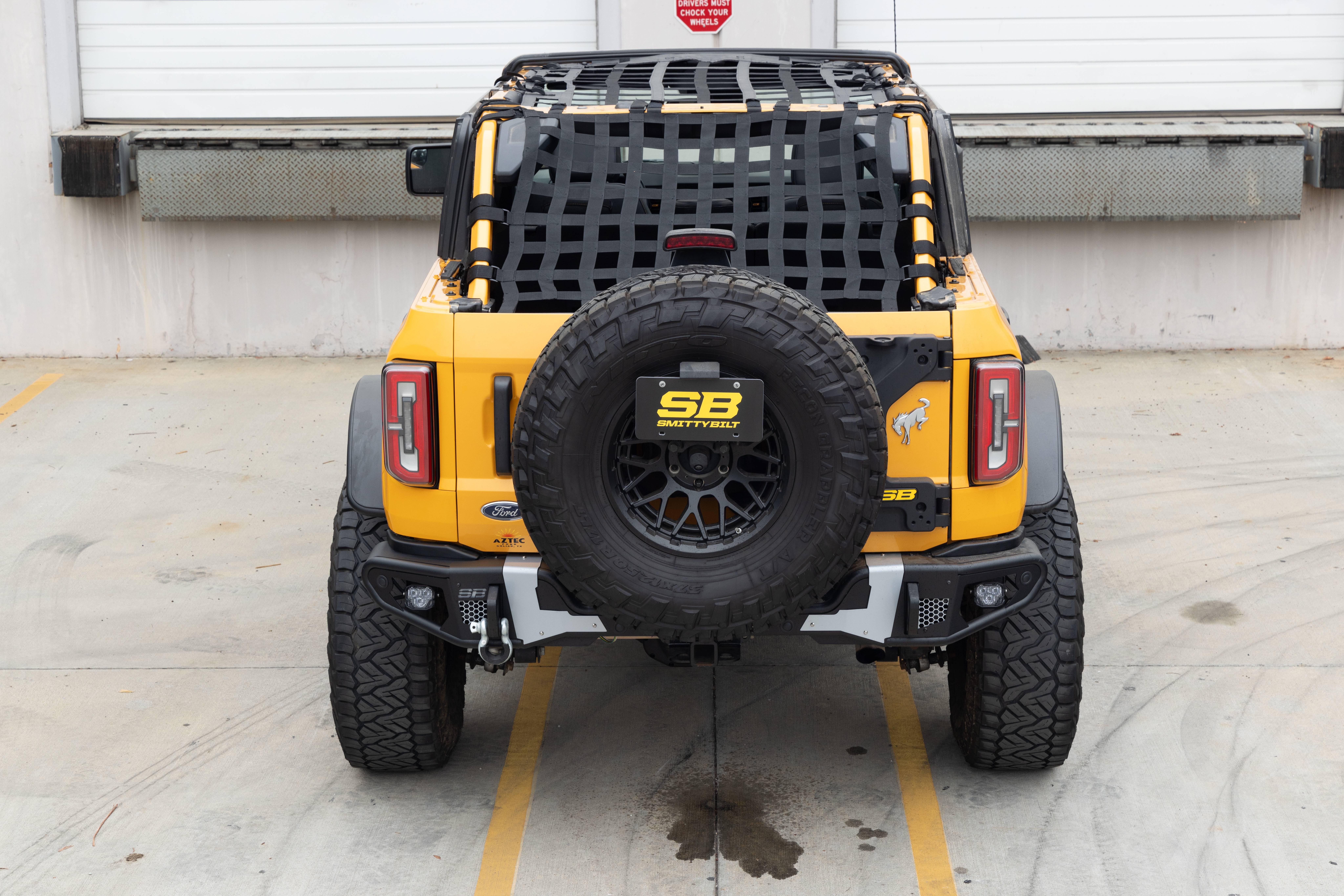 C-RES2 HD Cargo Restraint System – 2″ Black Diamond Web (21+ Bronco 4DR) view 5