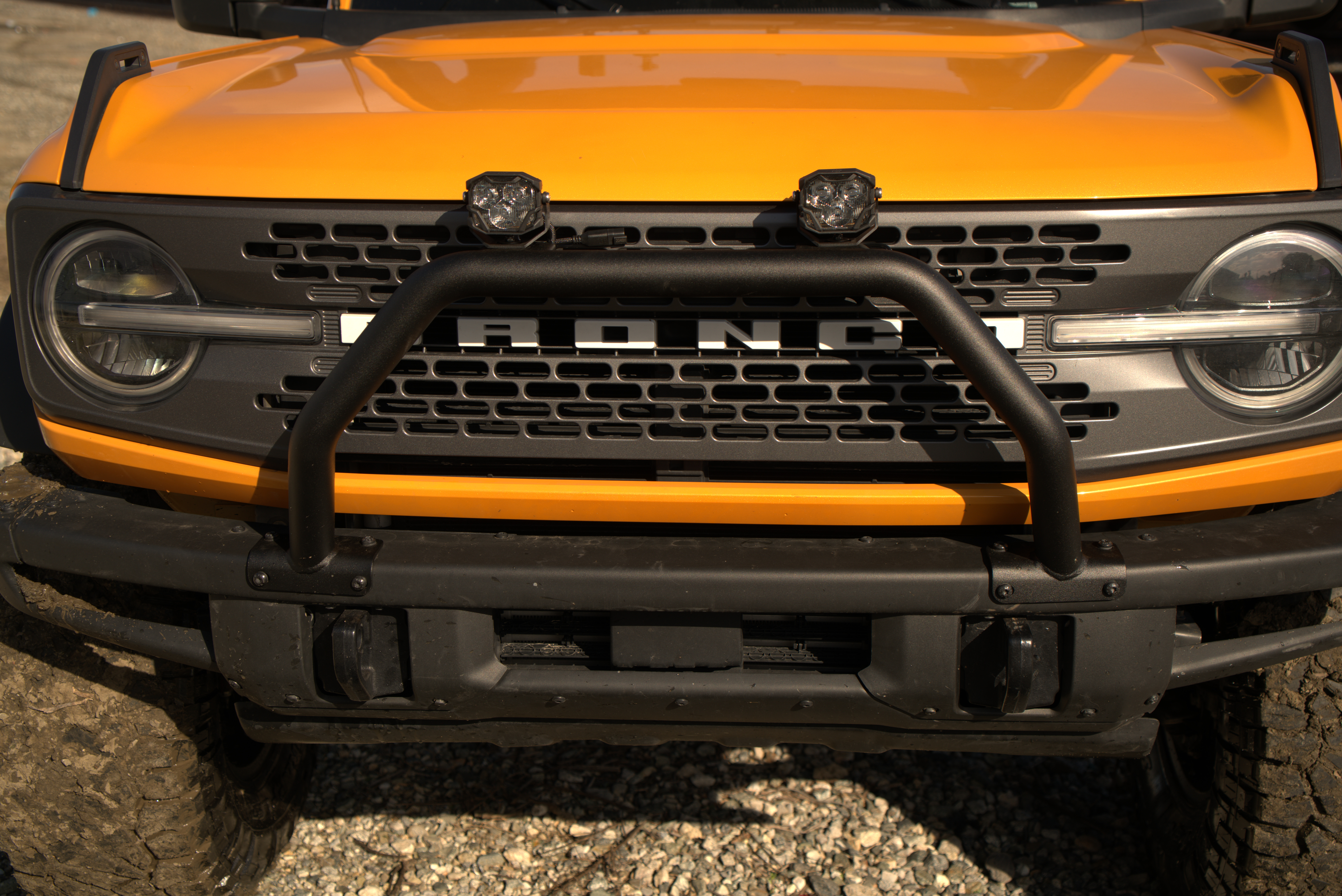 Front OEM Overider Bar (21+ Bronco) view 2
