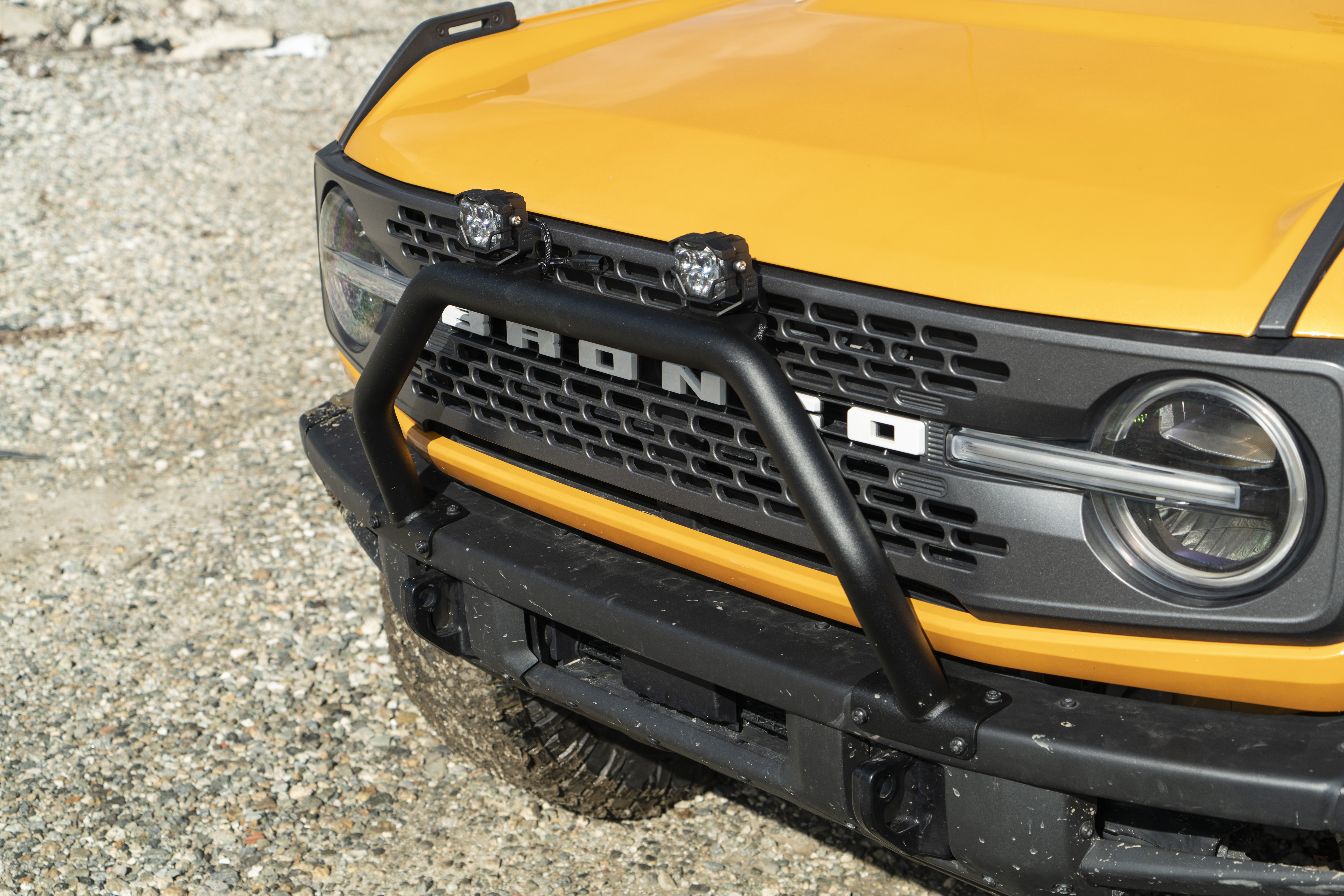 Front OEM Overider Bar (21+ Bronco) view 5