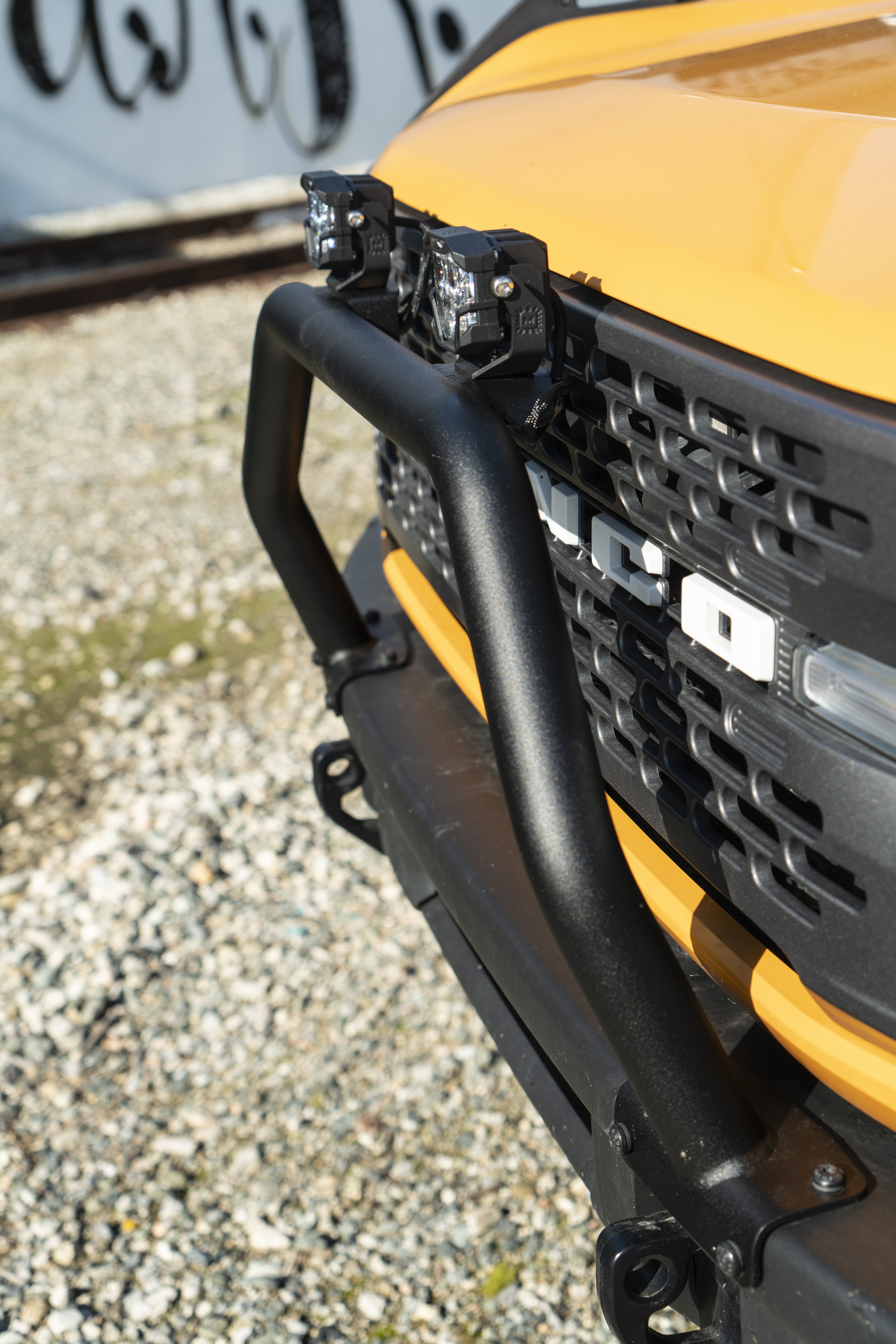 Front OEM Overider Bar (21+ Bronco) view 6