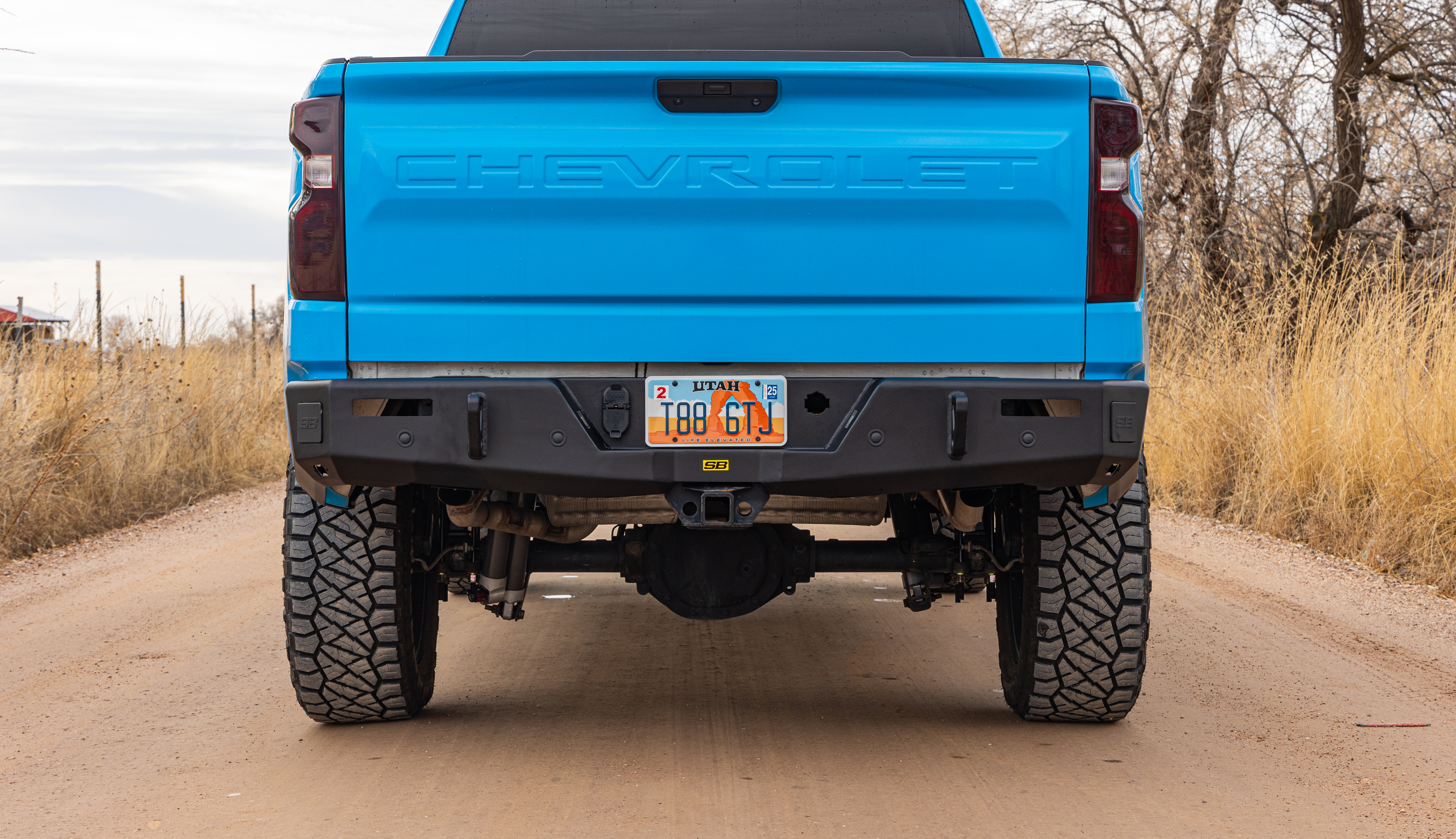 Adventure Series Rear Bumper (19-24 Chevy 1500/2500/3500) view 2
