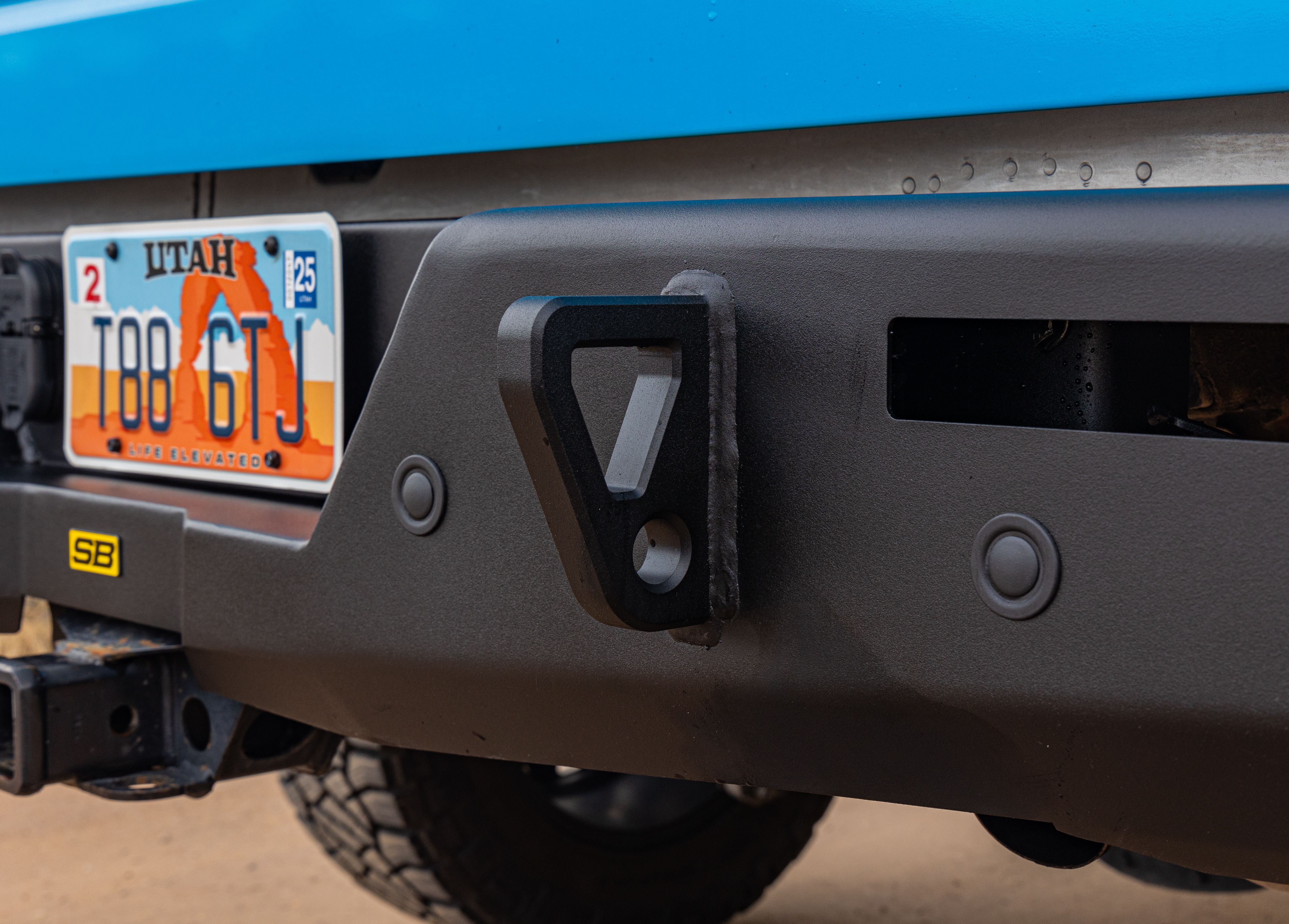 Adventure Series Rear Bumper (19-24 Chevy 1500/2500/3500) view 4
