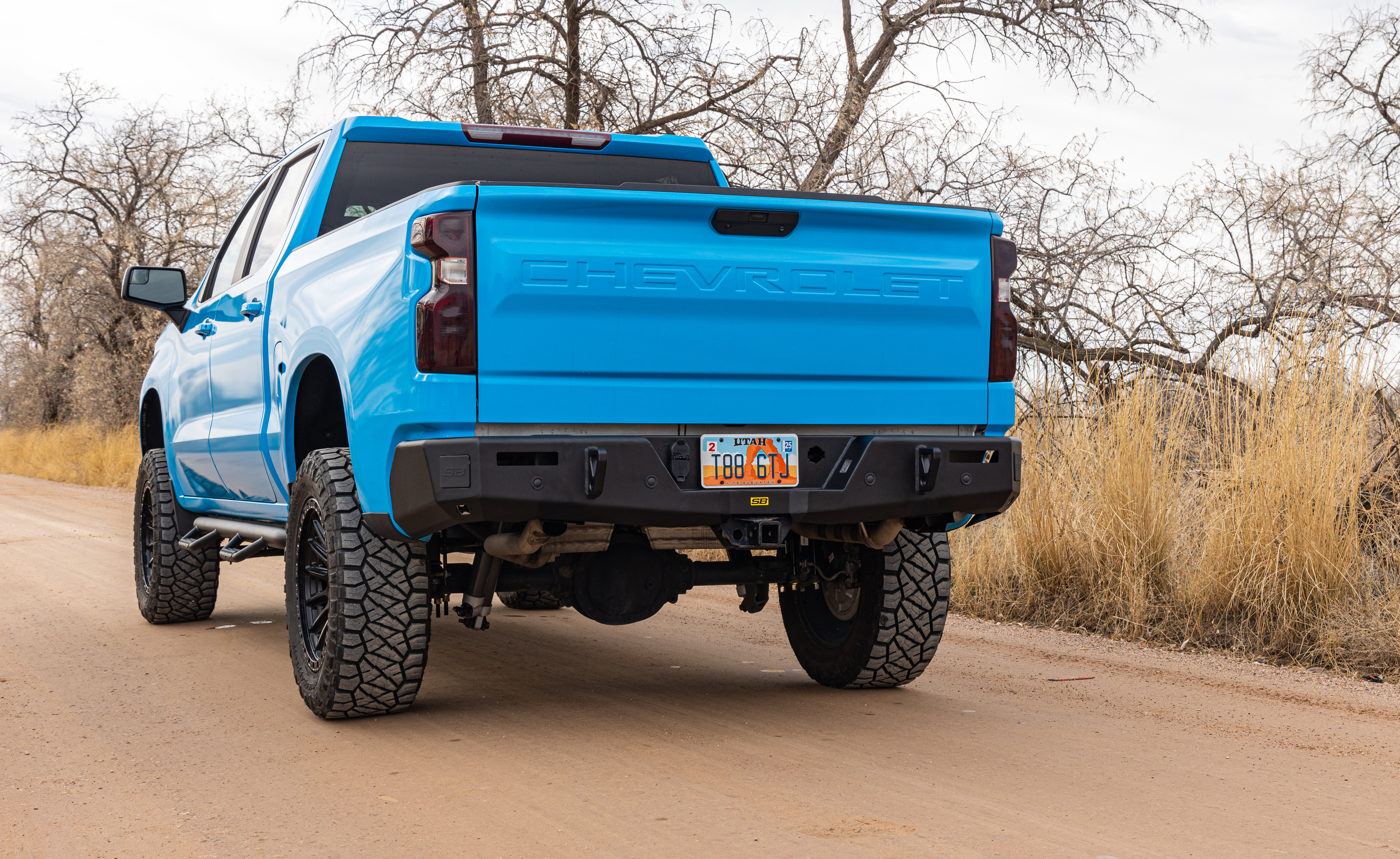 Adventure Series Rear Bumper (19-24 Chevy 1500/2500/3500) view 5