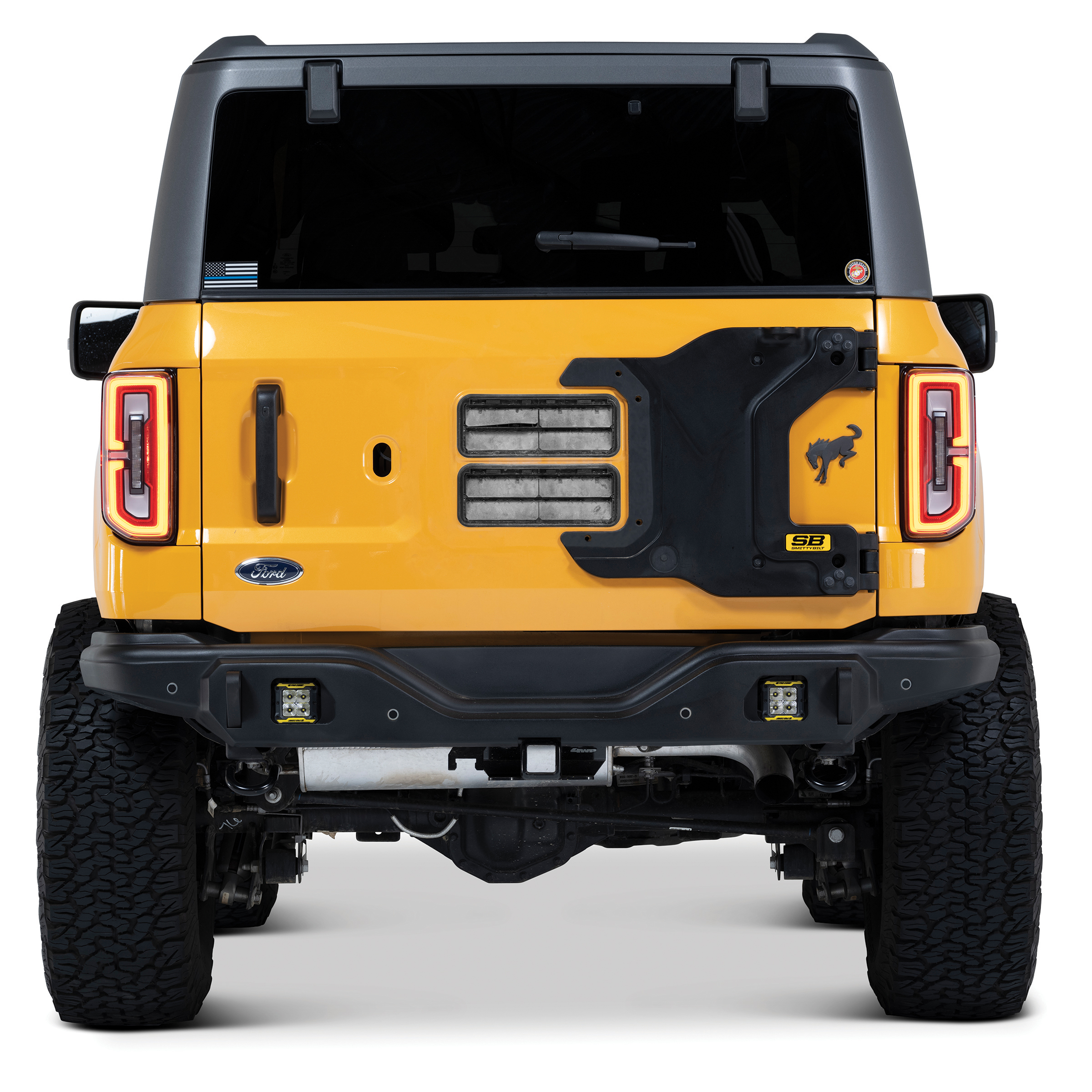 HD Pivot Tire Carrier (21+ Bronco) view 4