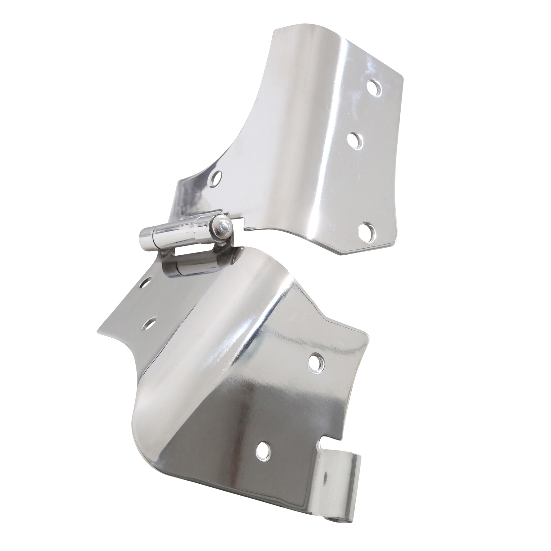 Windshield Hinges – Black Windshield Hinge Kit – Stainless Steel (97-06 TJ) –
