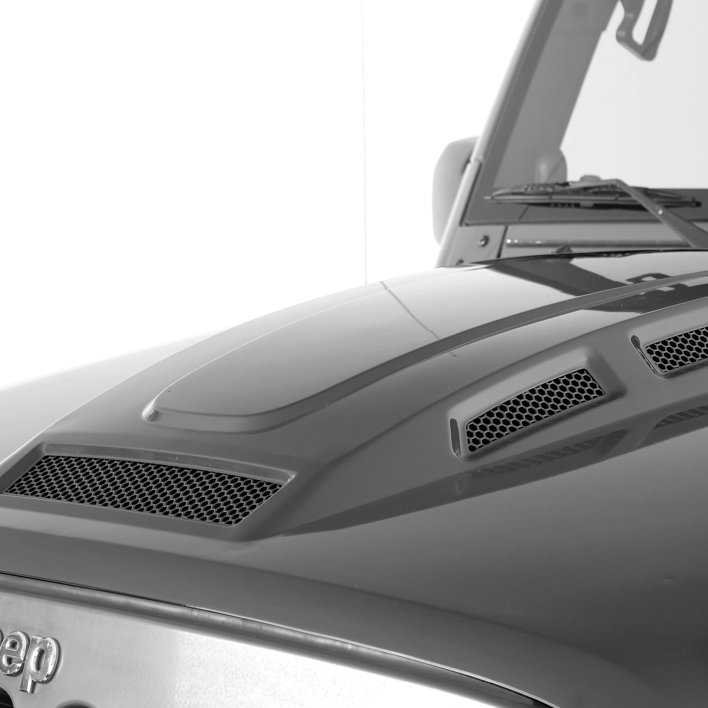 H.E.M.I Vented Hood – Unpainted (07-18 JK/JKU) view 2