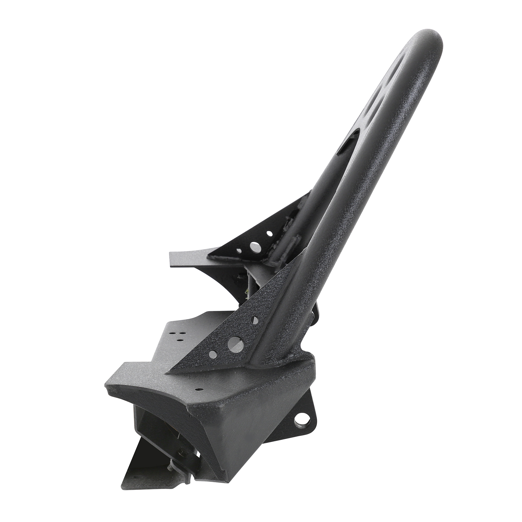 SRC Front Stinger Bumper – Textured Black (07-18 JK/JKU) view 5