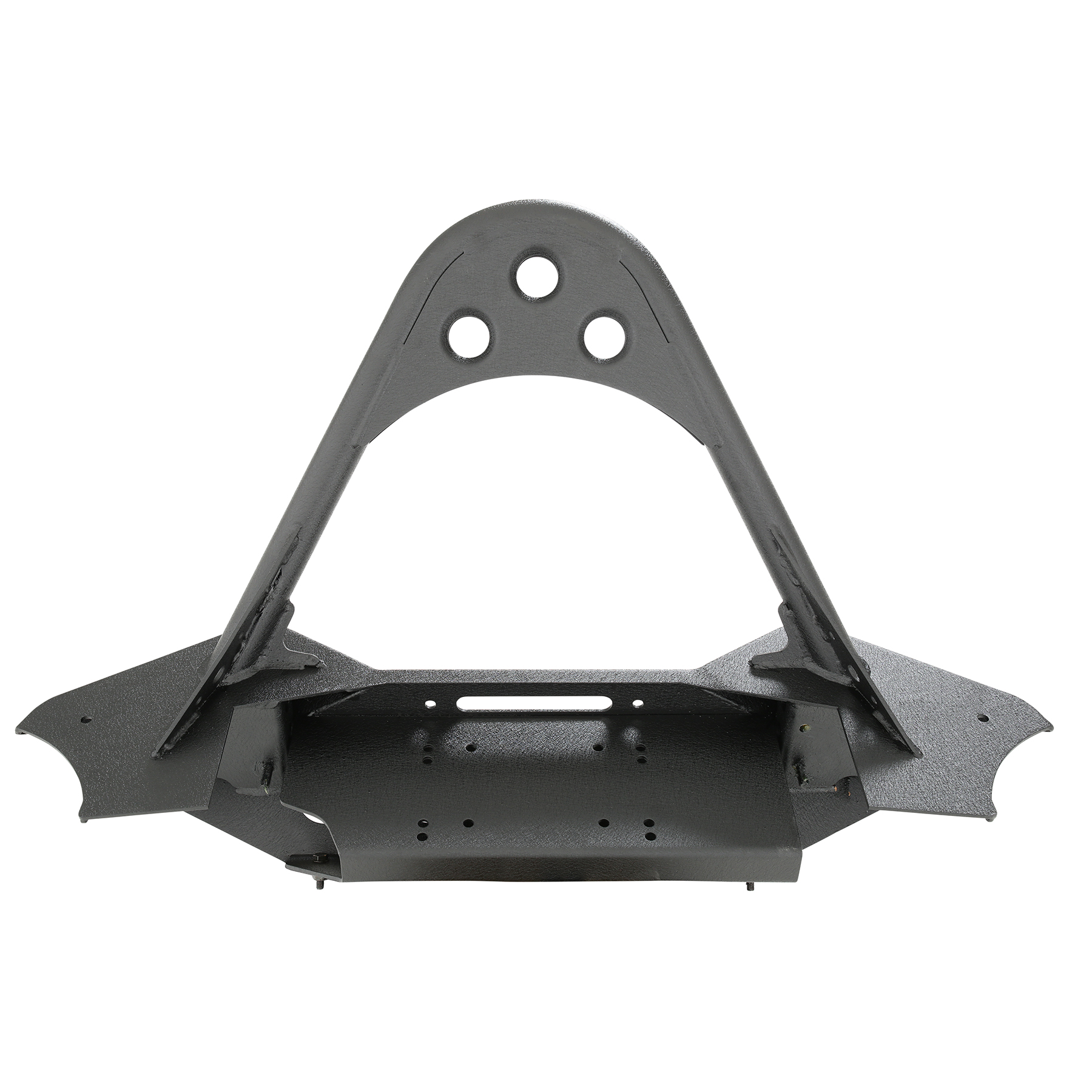 SRC Front Stinger Bumper – Textured Black (07-18 JK/JKU) view 6