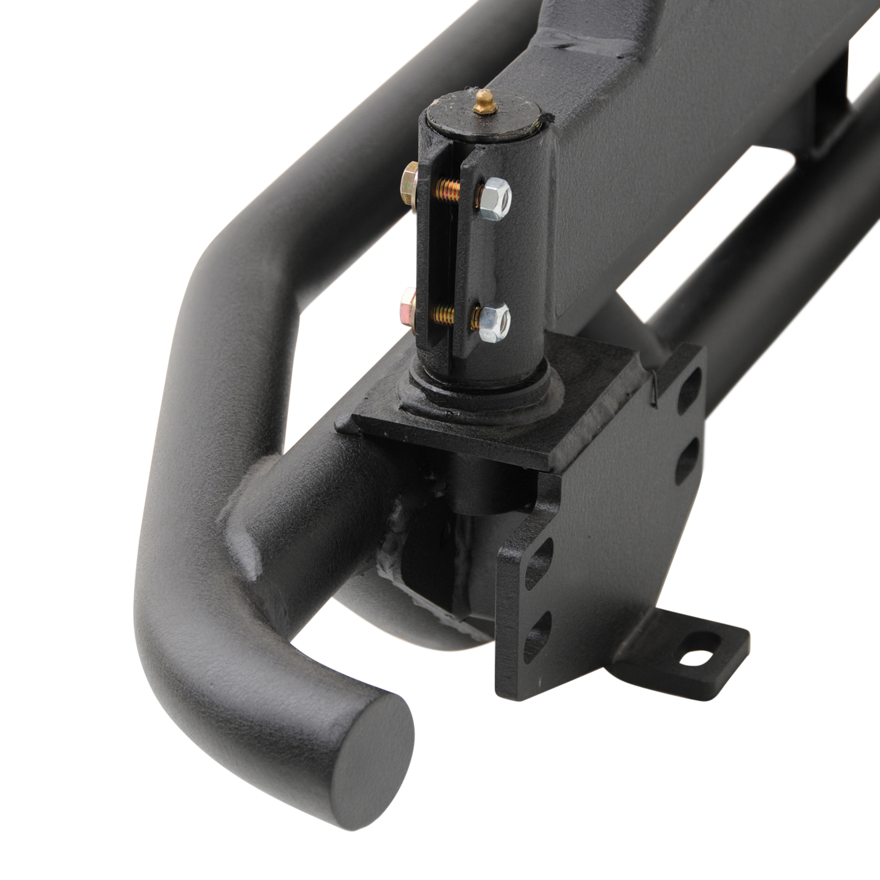 SRC Rear Bumper W/Tire Carrier – Black Textured view 4