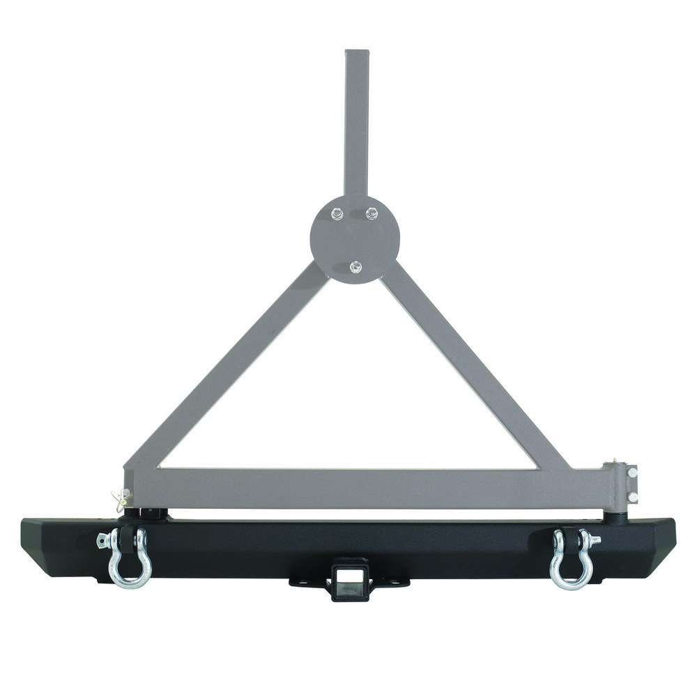 SRC Classic Rear Bumper w/ D-Ring Mounts – Bumper Only (87-06 YJ/TJ/LJ)