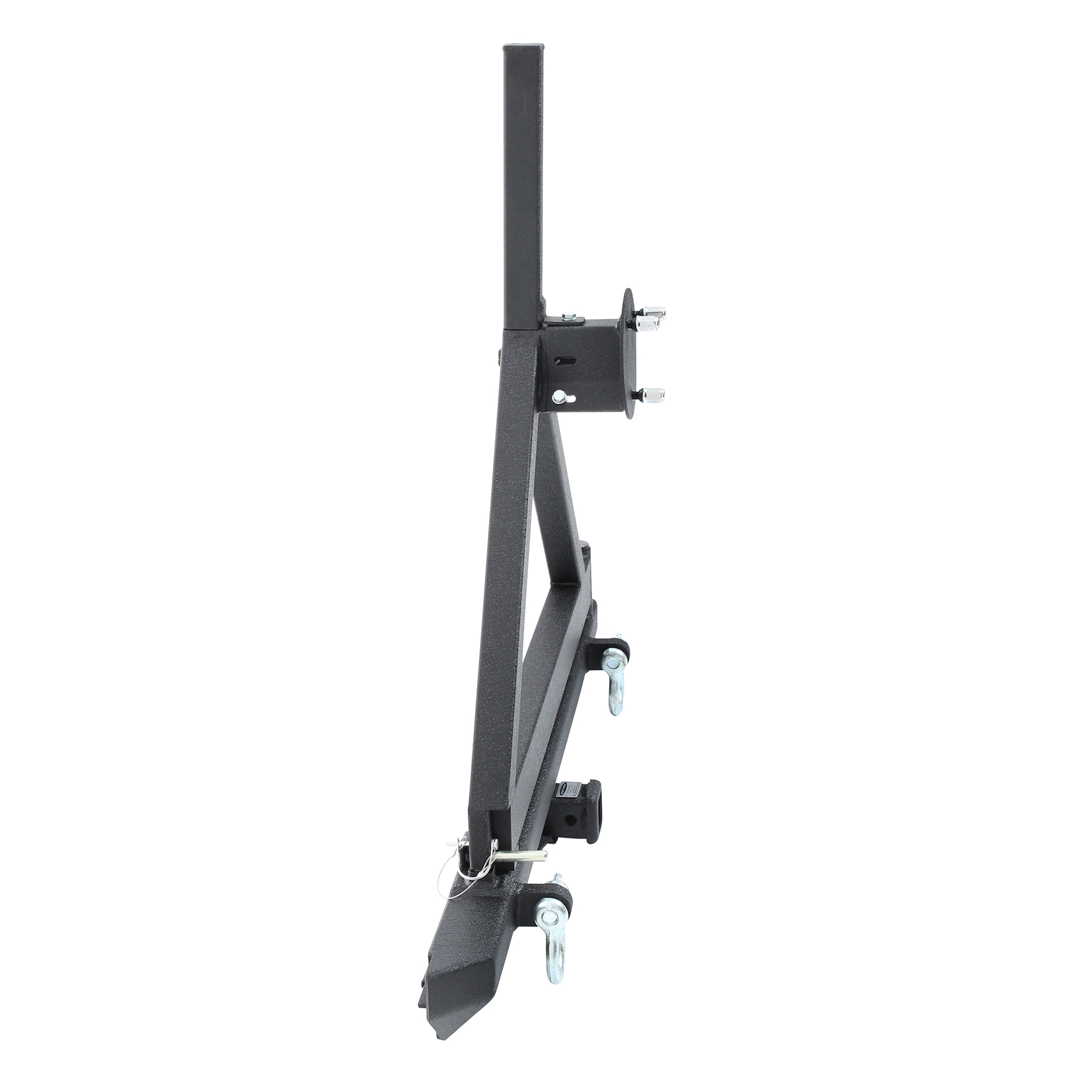 SRC Classic Rear Bumper W/ D-Rings, Hitch & Tire Carrier view 2