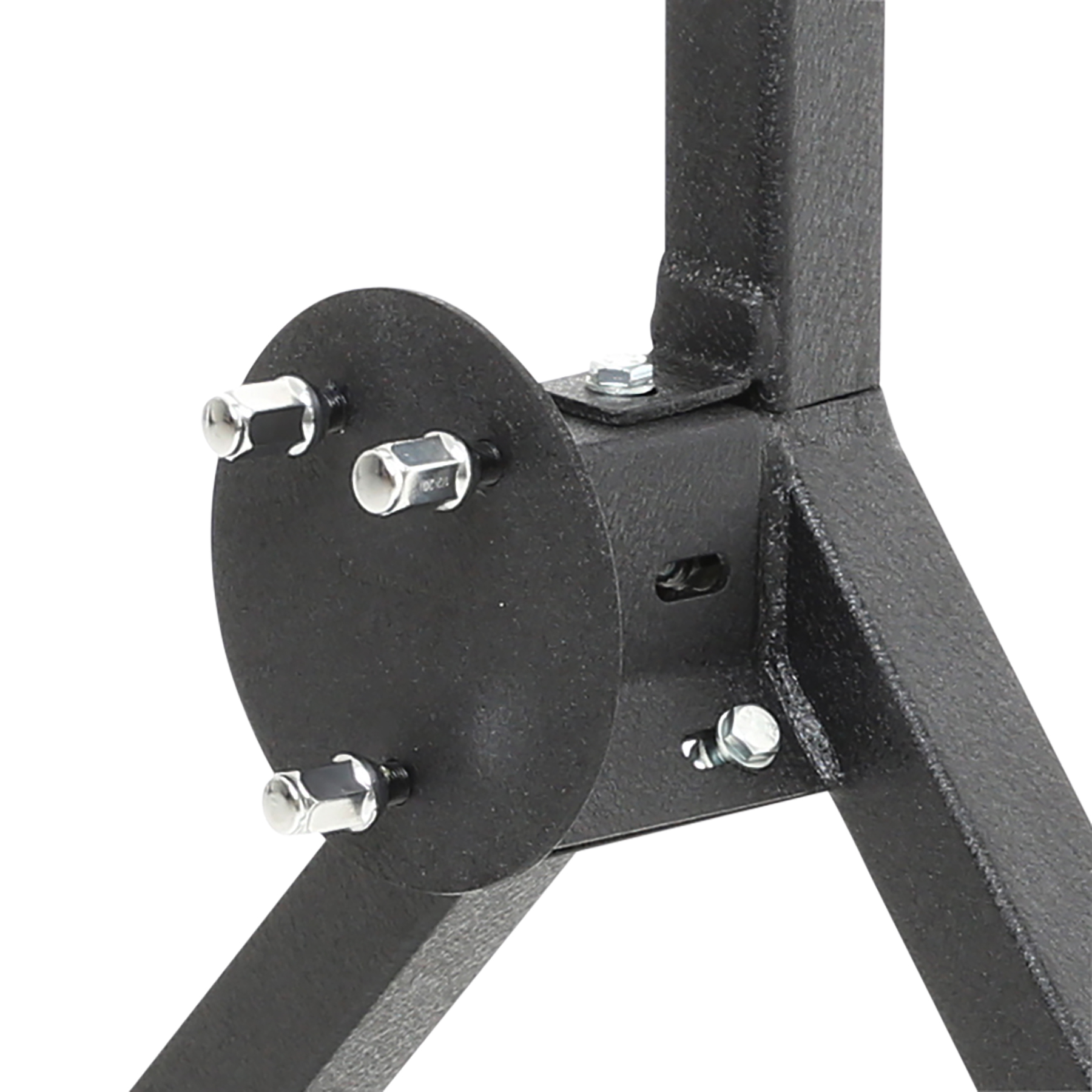 SRC Classic Rear Bumper W/ D-Rings, Hitch & Tire Carrier view 7