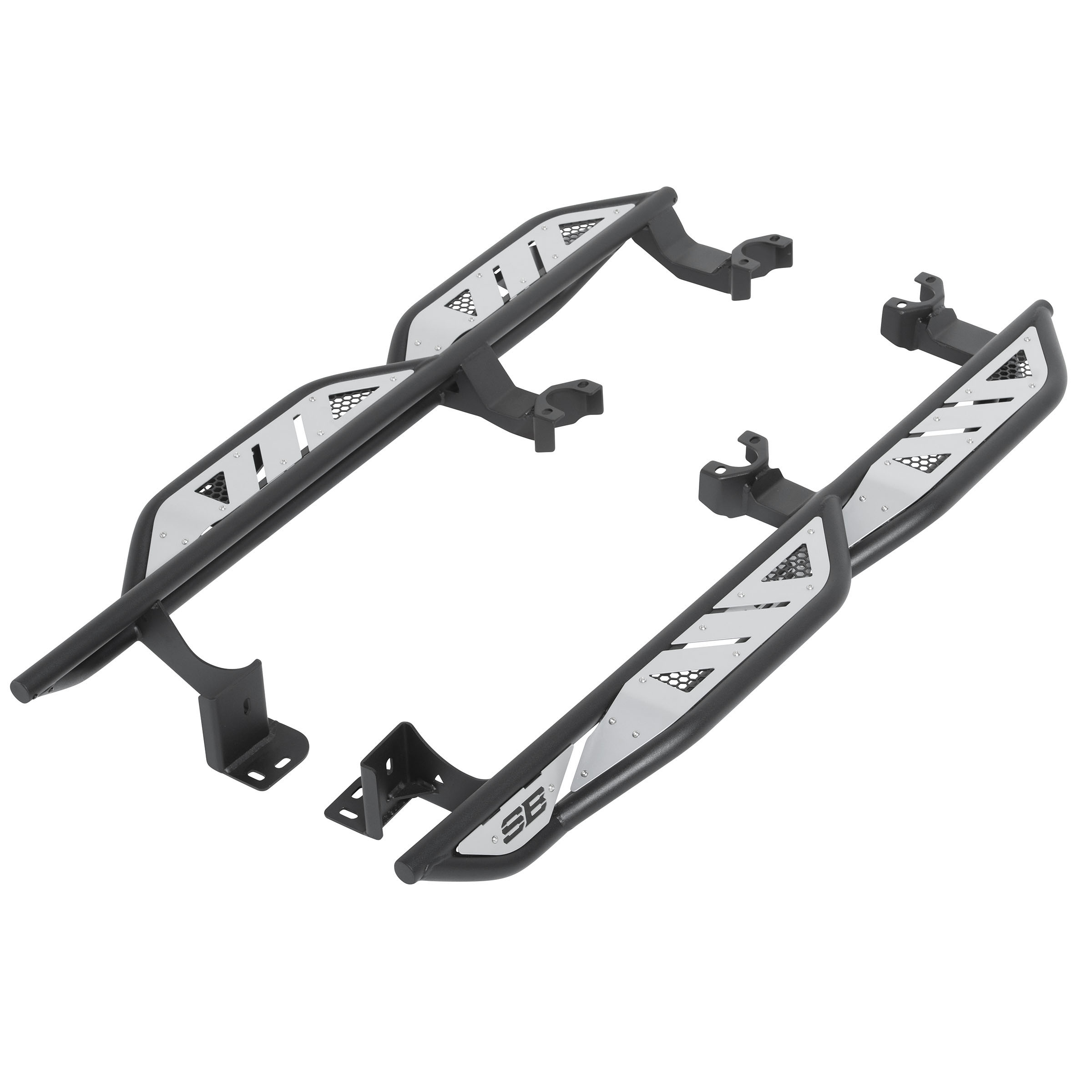 Apollo Sliders w/ Step (07-18 JKU) view 3