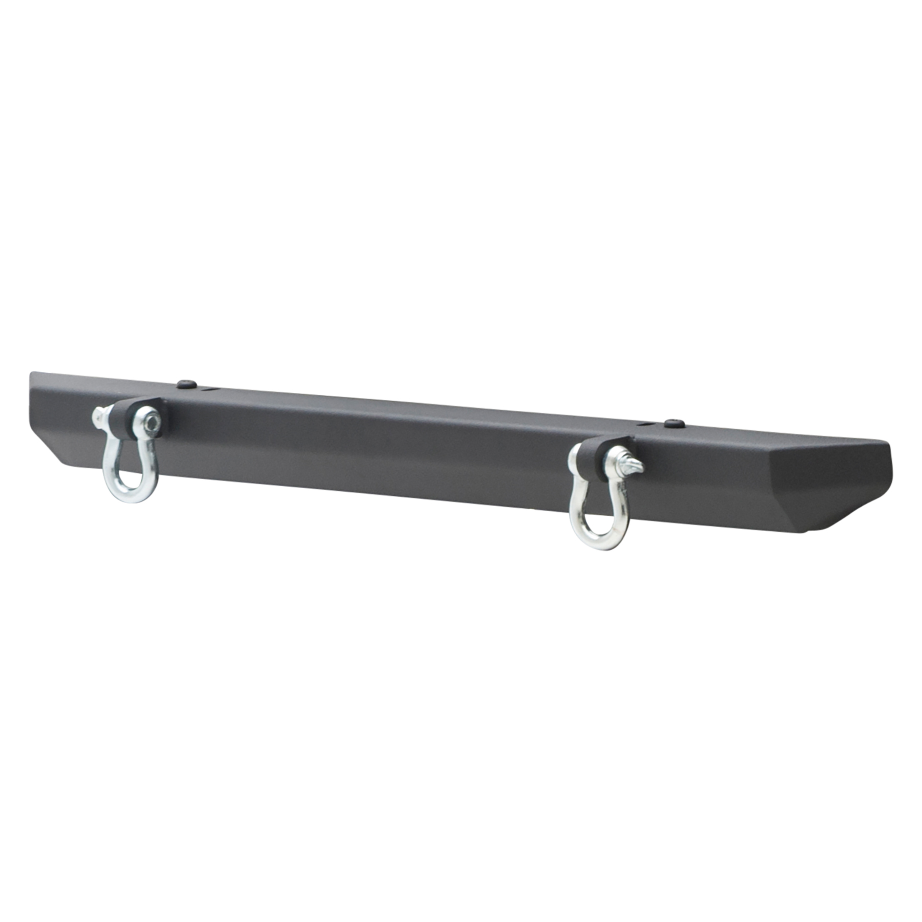 SRC Classic Front Bumper w/ D-Ring Mounts – Textured Black (76-06 CJ/Wrangler)